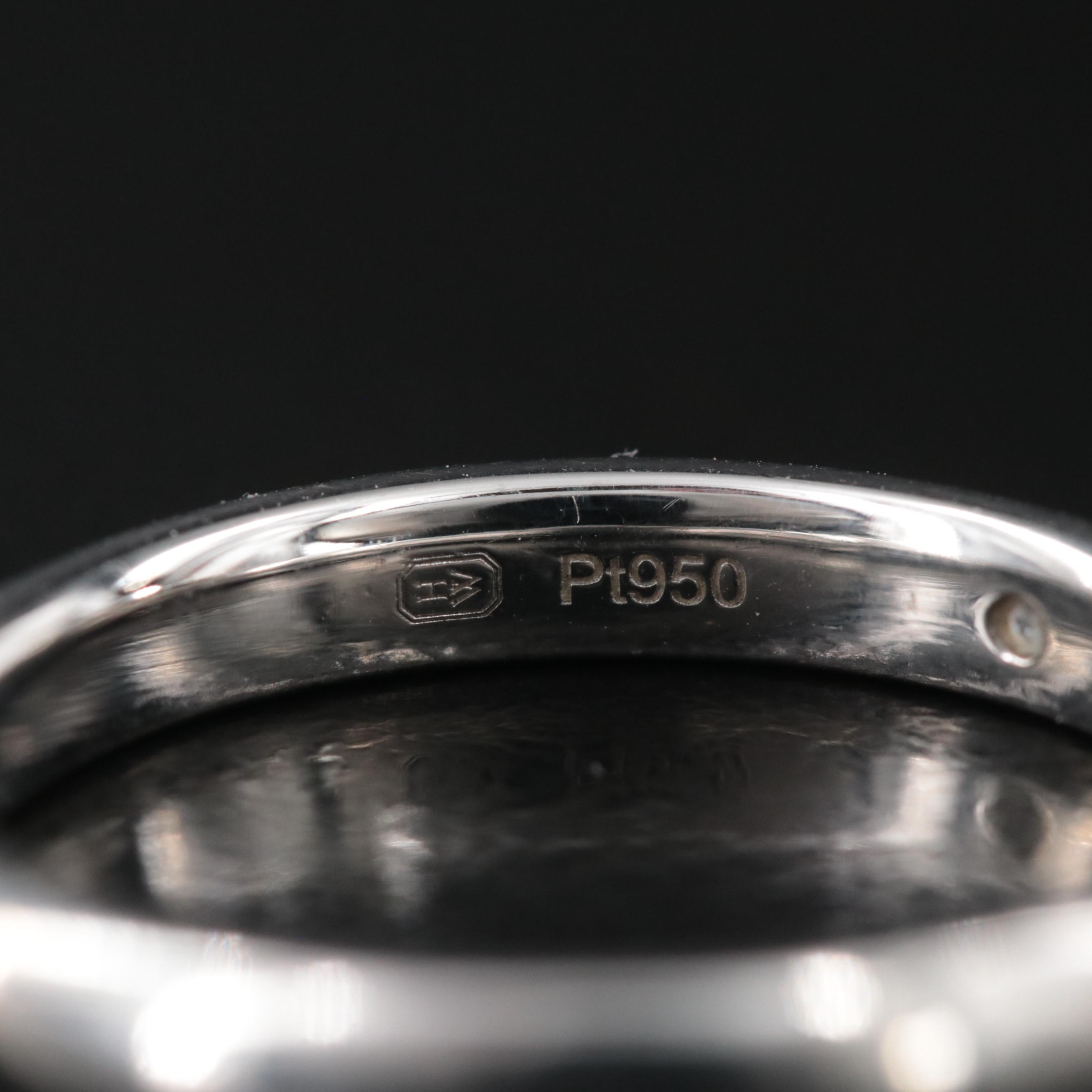 Harry Winston Platinum Classic Single Diamond Band Ring