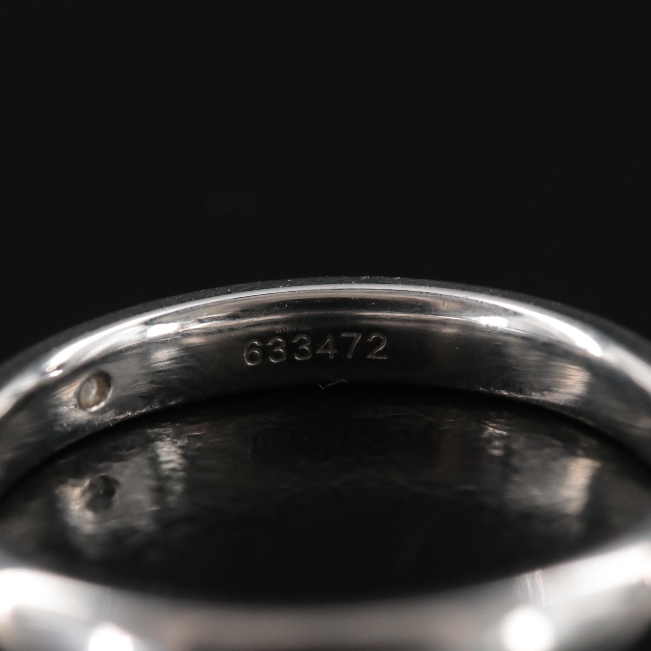 Harry Winston Platinum Classic Single Diamond Band Ring