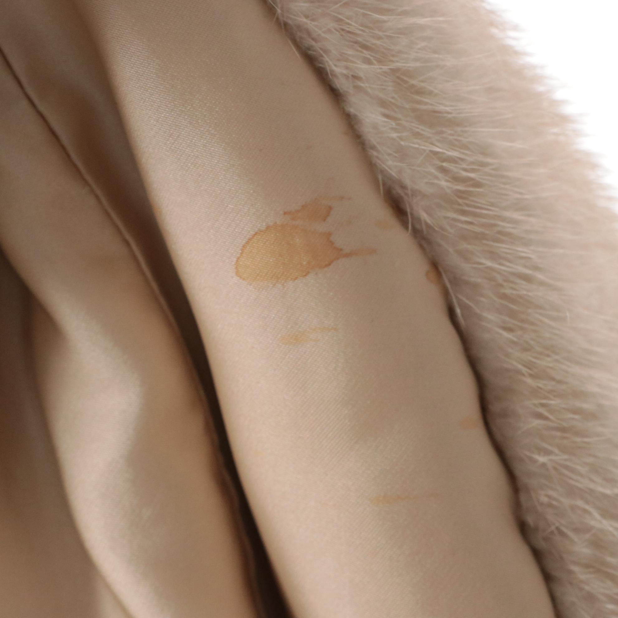 Platinum Mink Fur Stroller Coat from Fettner-Friedman Furs