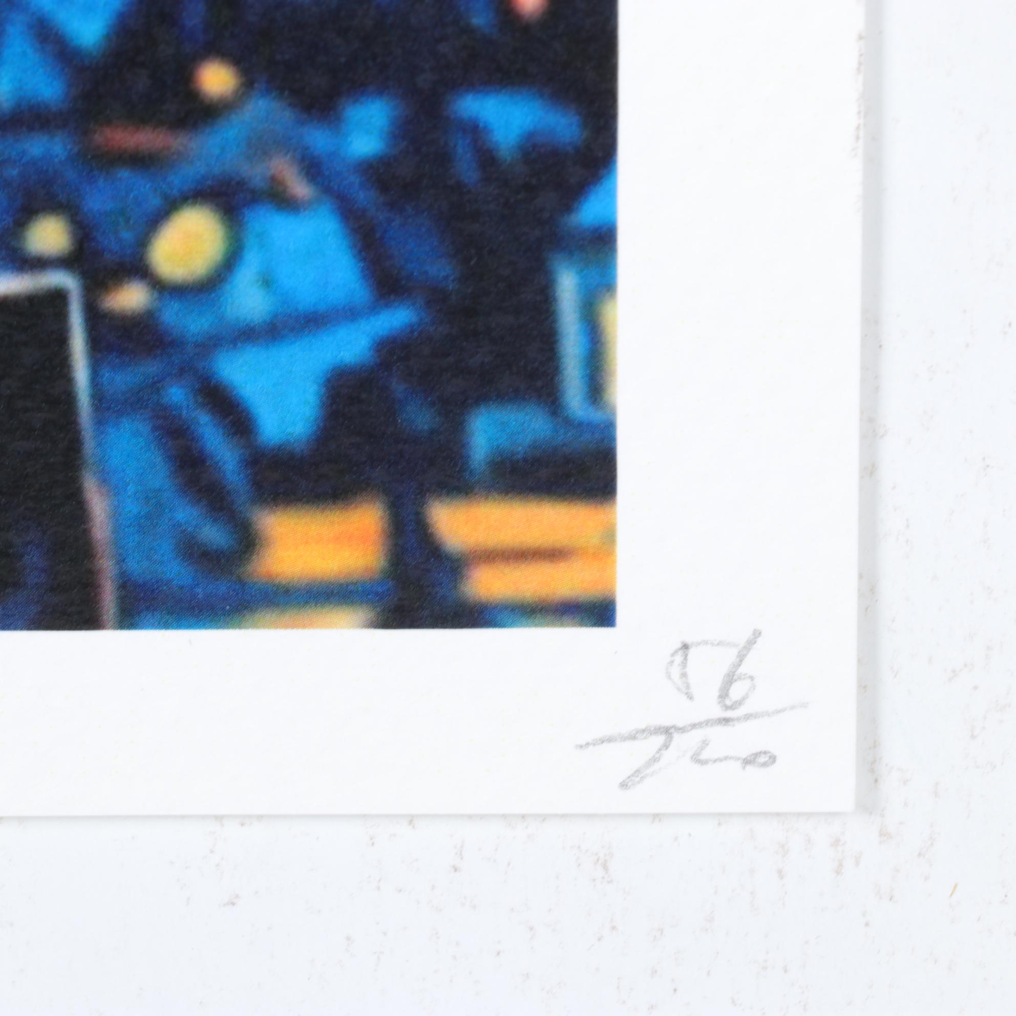 Death NYC Pop Art Graphic Print Featuring AI Audrey Hepburn, 2024