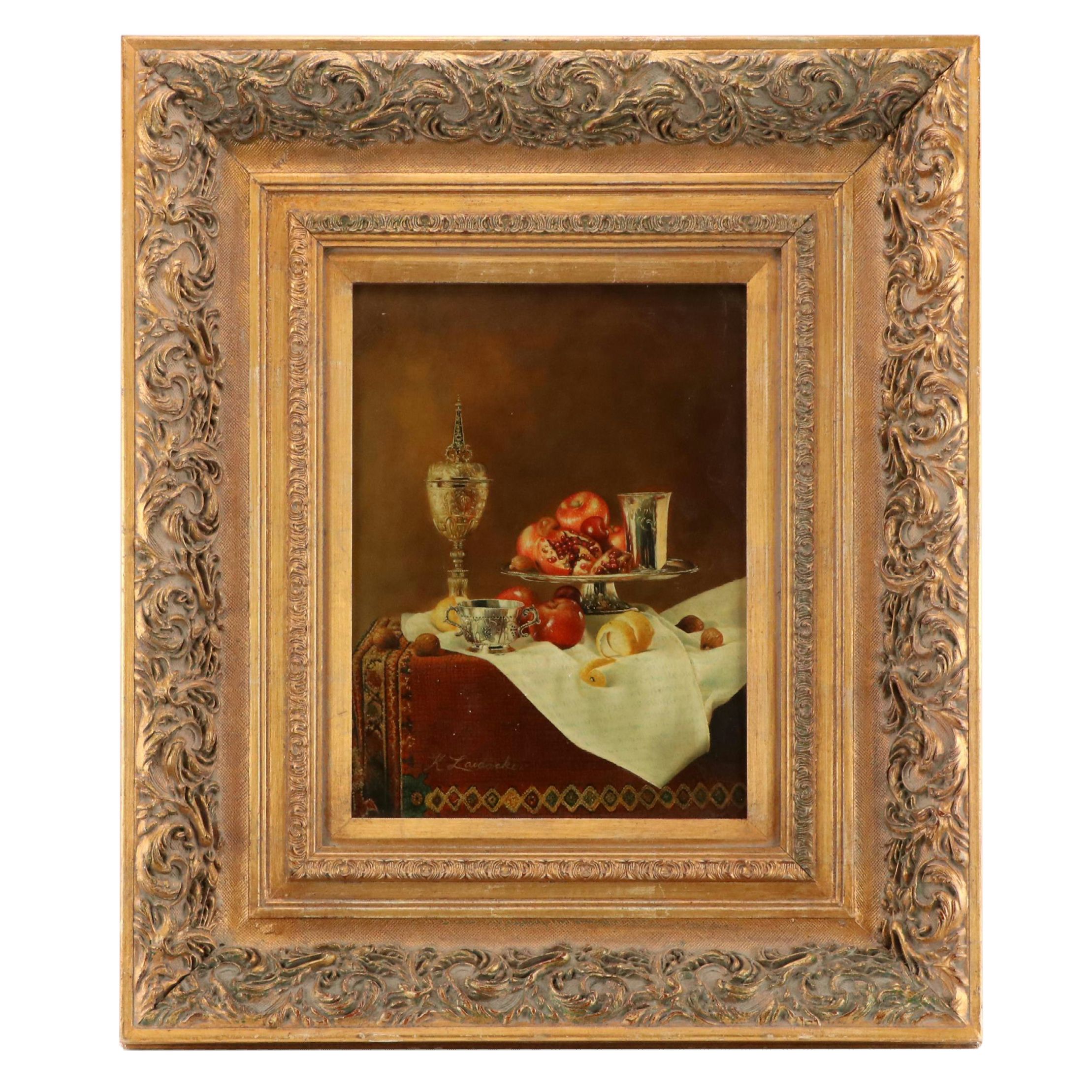 Fruit Still Life Oil Painting