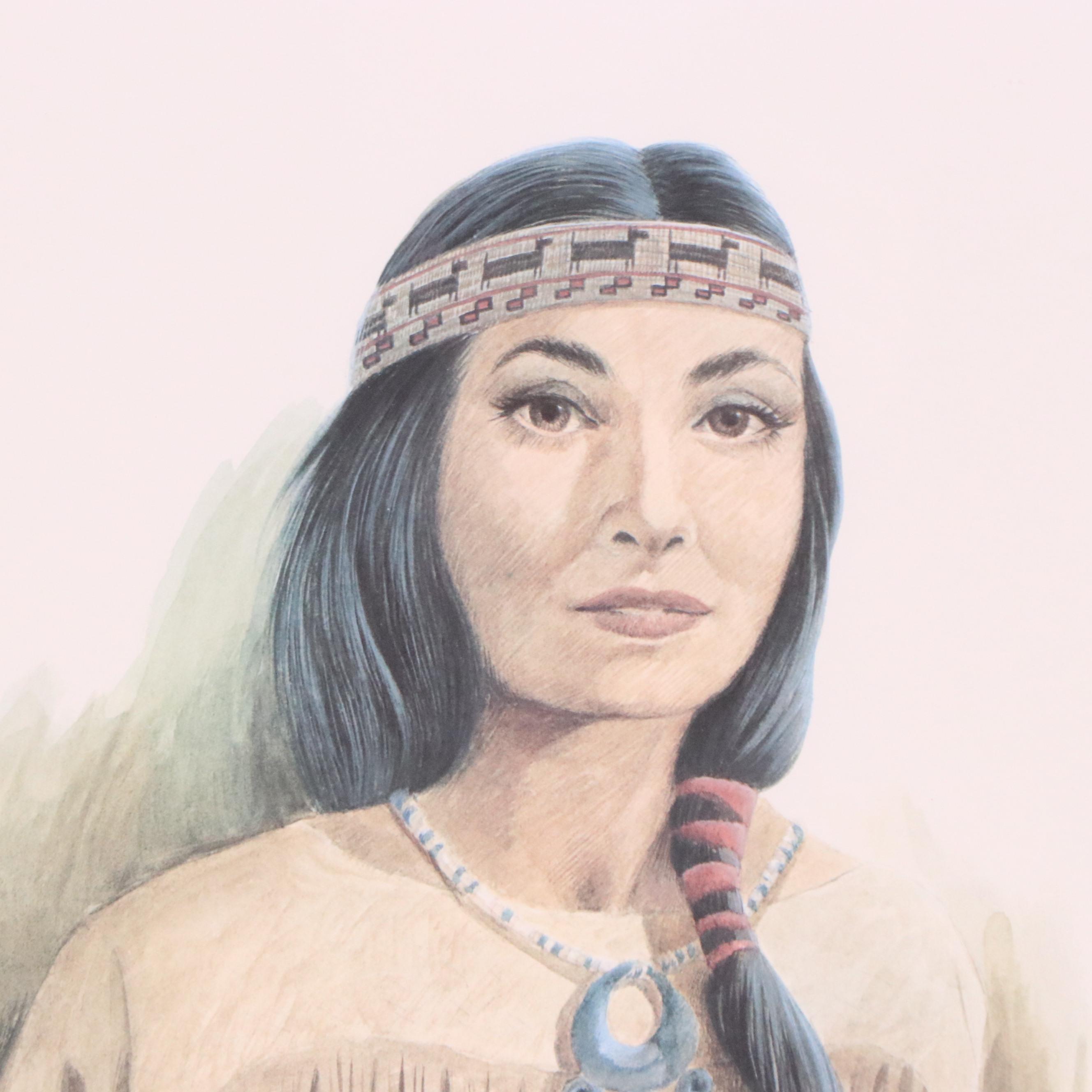 John A. Ruthven Offset Lithograph "Clear Water