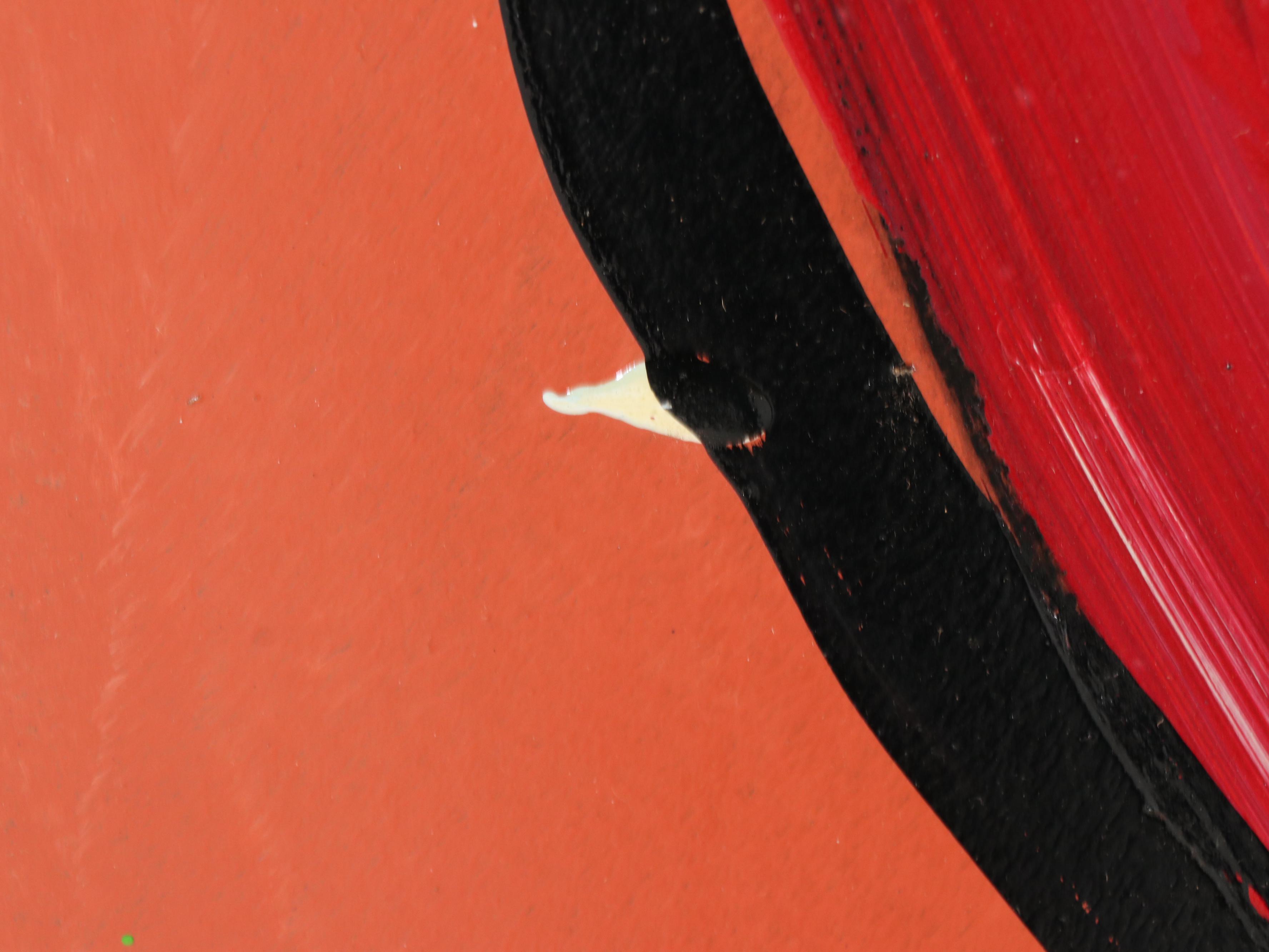 Peter Keil Abstract Portrait Acrylic Painting