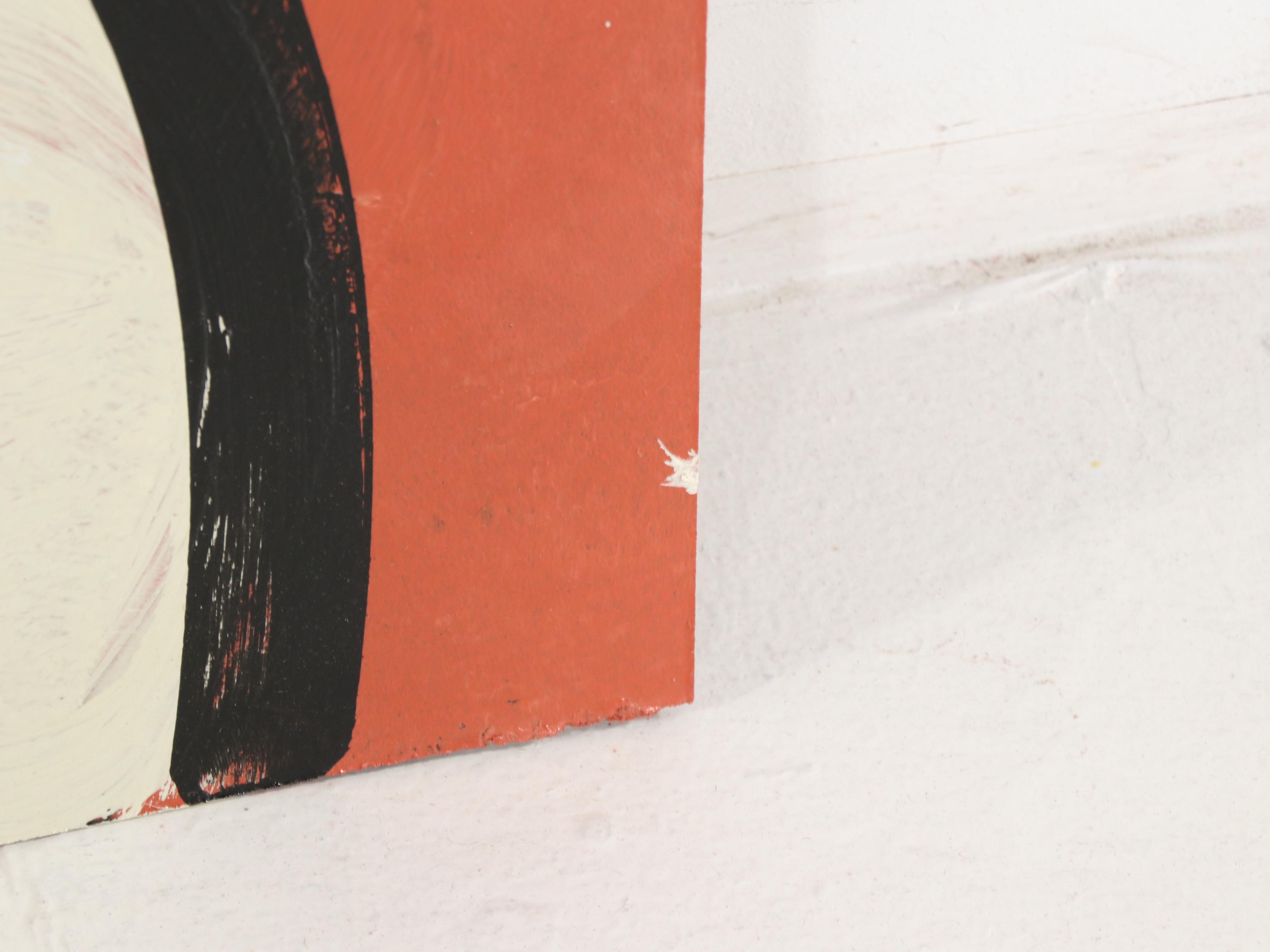 Peter Keil Abstract Portrait Acrylic Painting