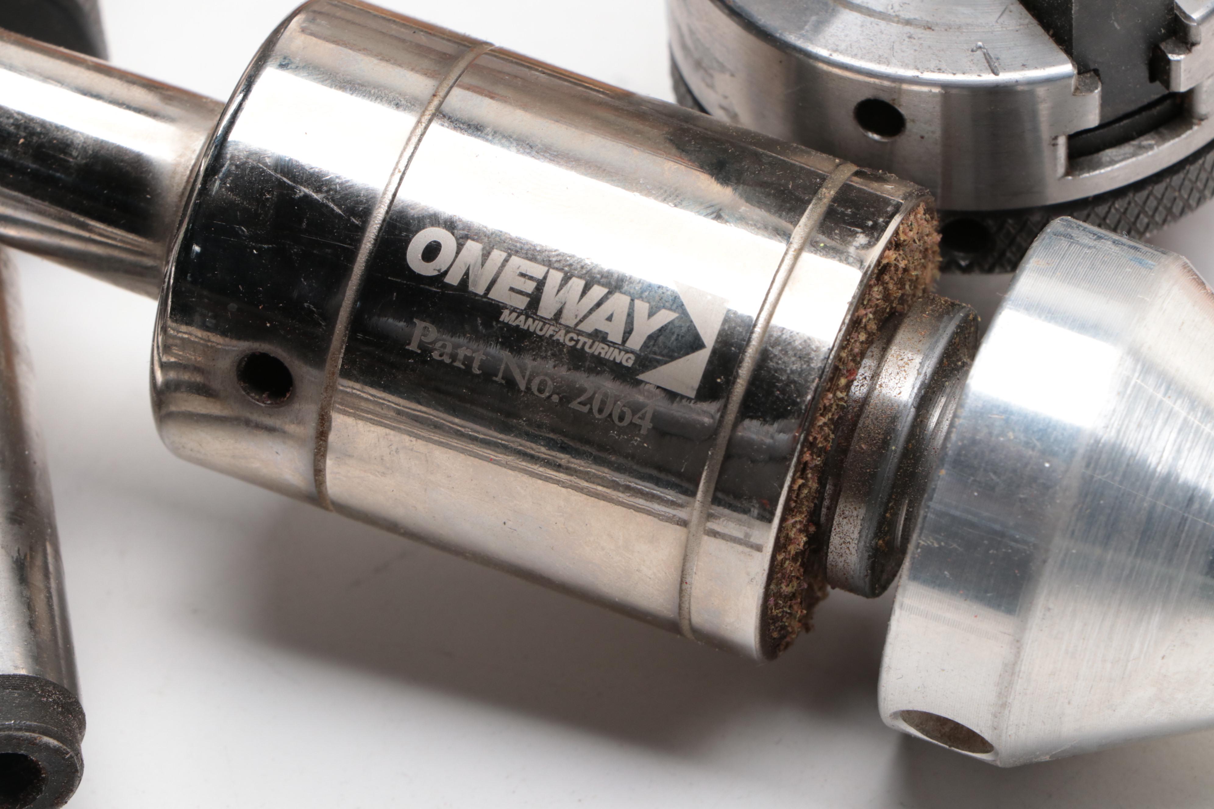 Woodworking Tools Including Rockler Radius Gauge Set with Woodcraft Sanding Drum