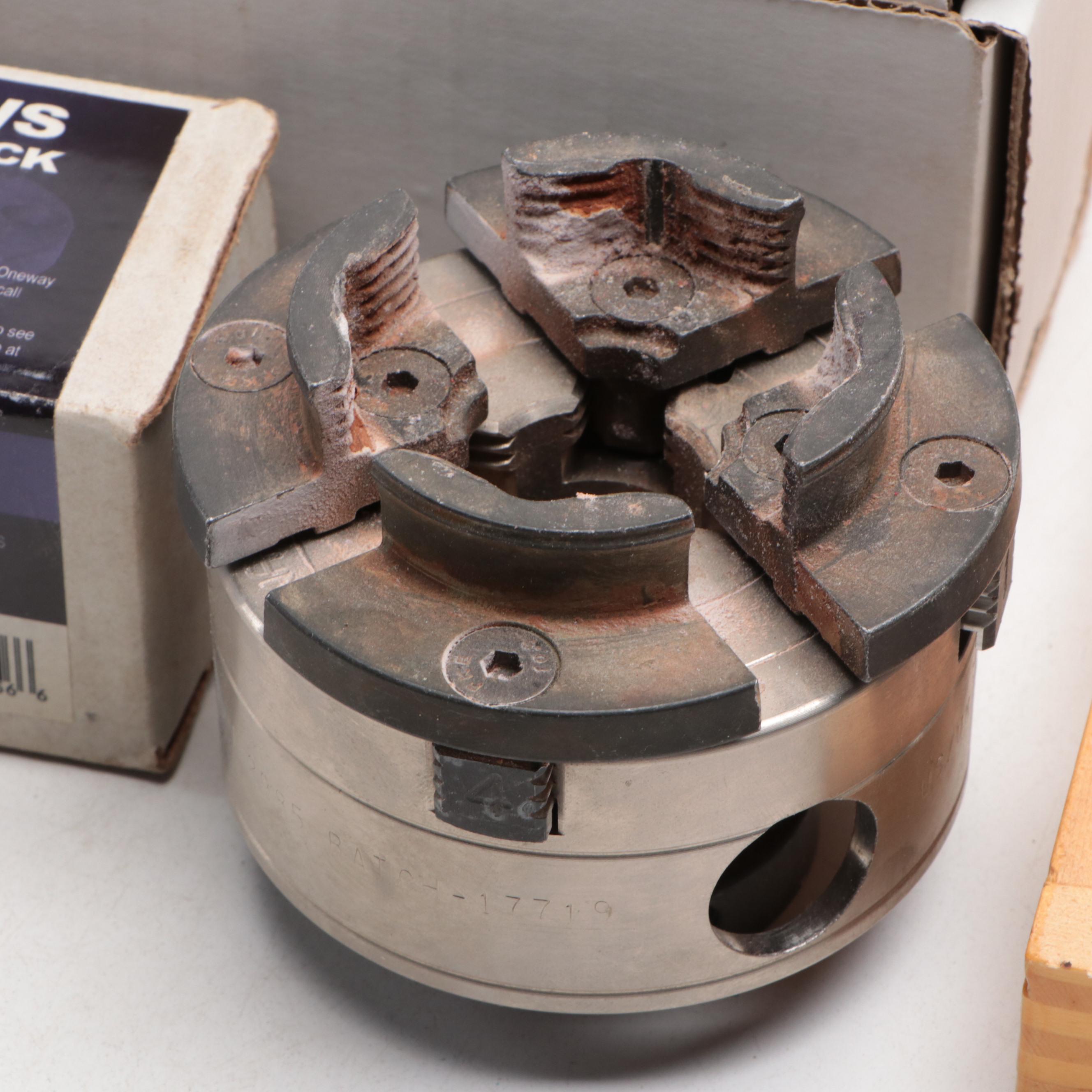 Woodworking Tools Including Rockler Radius Gauge Set with Woodcraft Sanding Drum