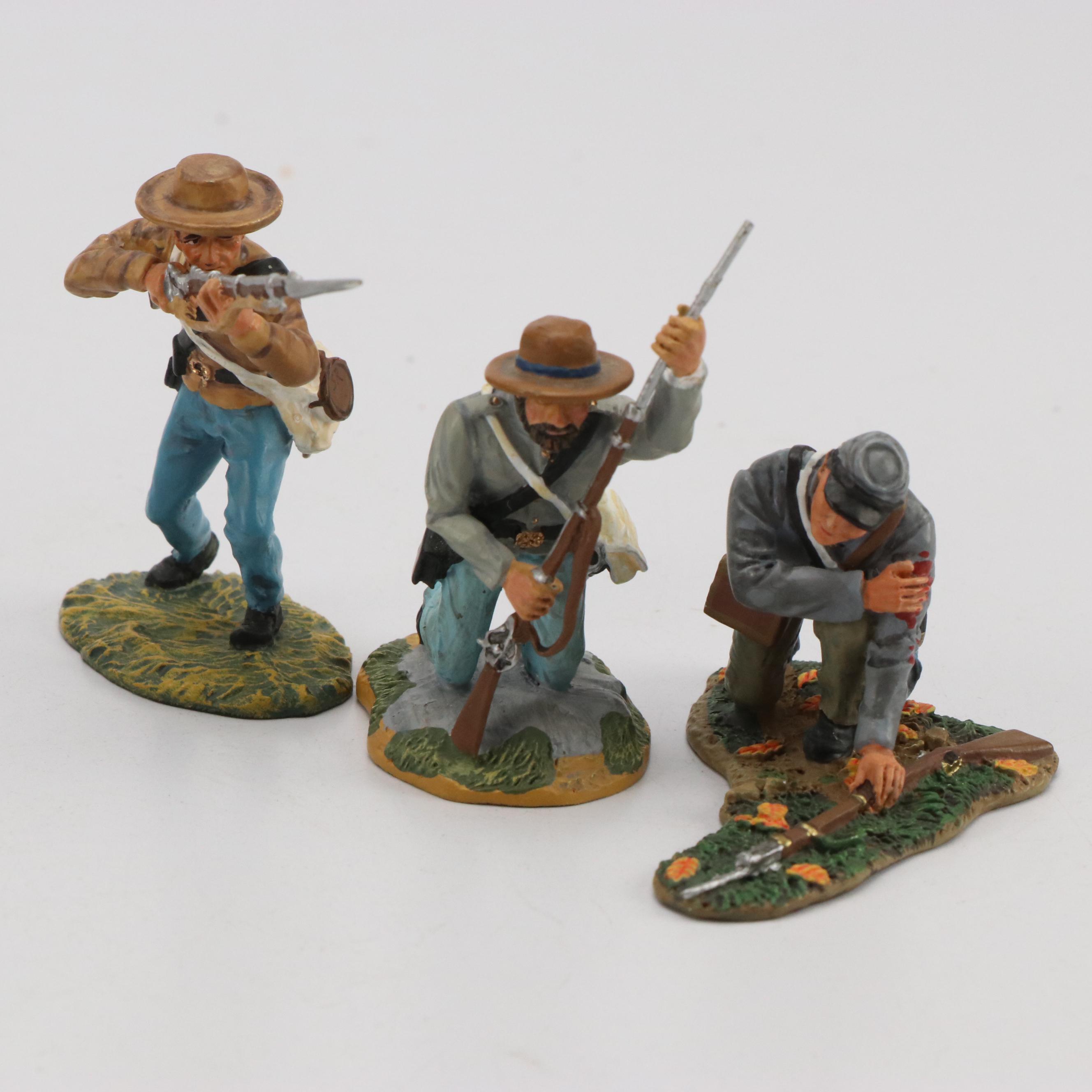 Britains Metal American Civil War Confederate Toy Soldiers