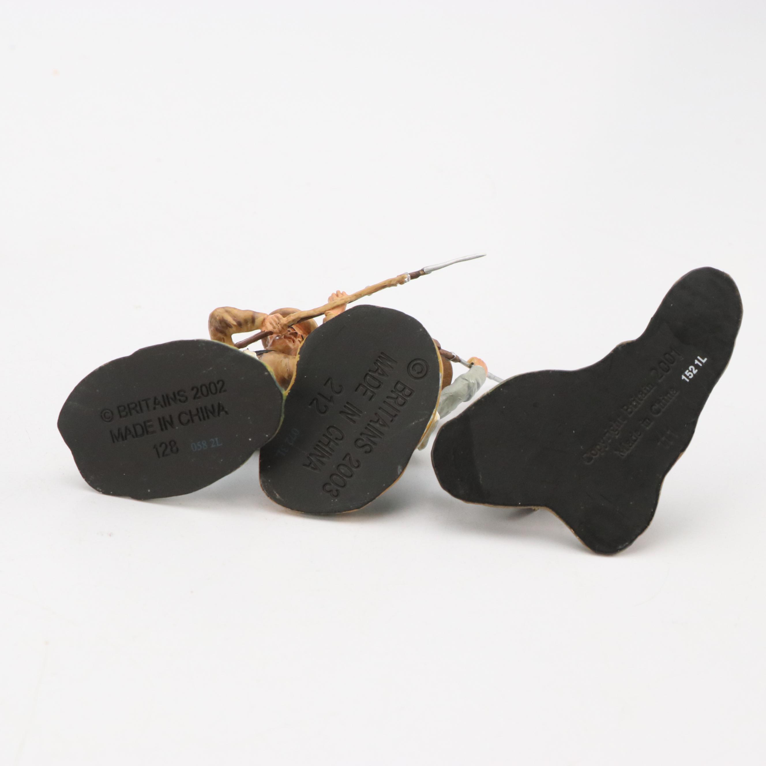 Britains Metal American Civil War Confederate Toy Soldiers