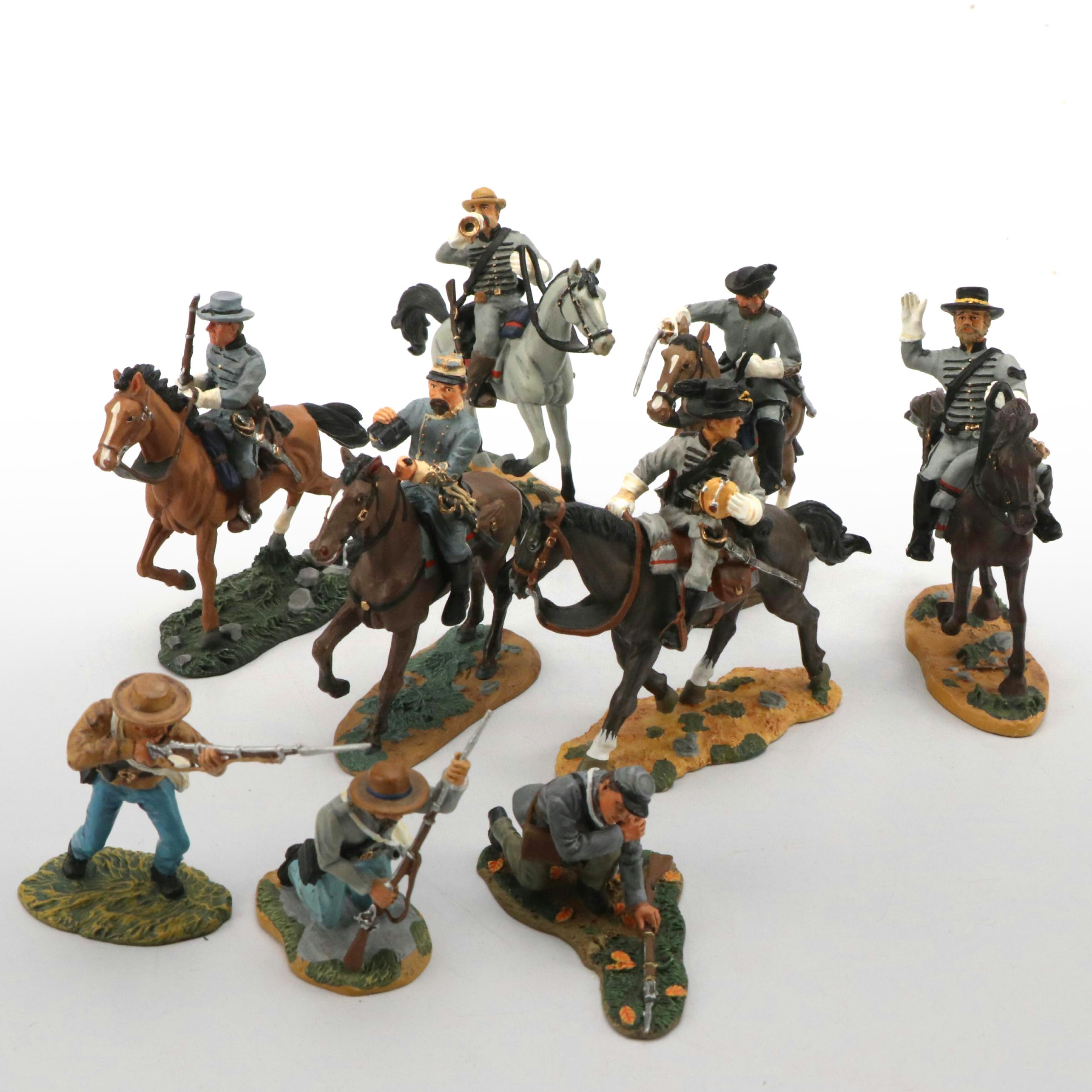 Britains Metal American Civil War Confederate Toy Soldiers
