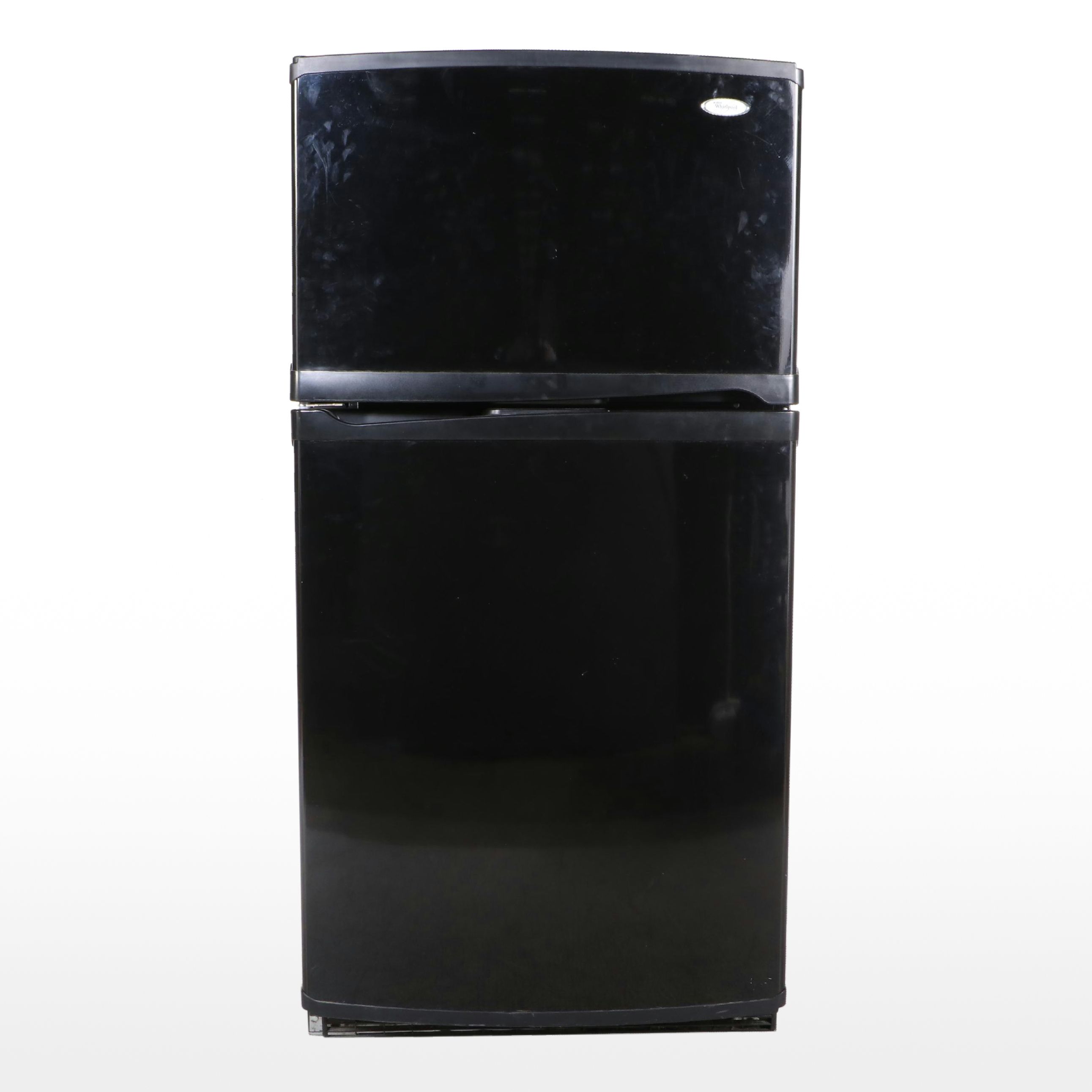 Whirlpool Black Freestanding Top Freezer Refrigerator