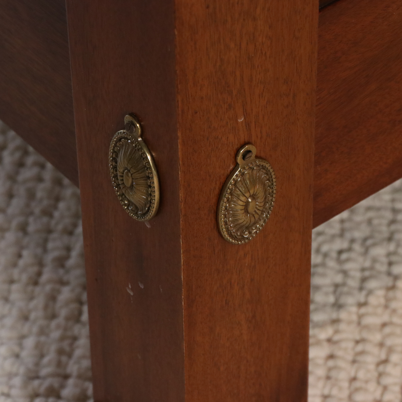 Henredon Natchez Collection Mahogany King Size Canopy Bed