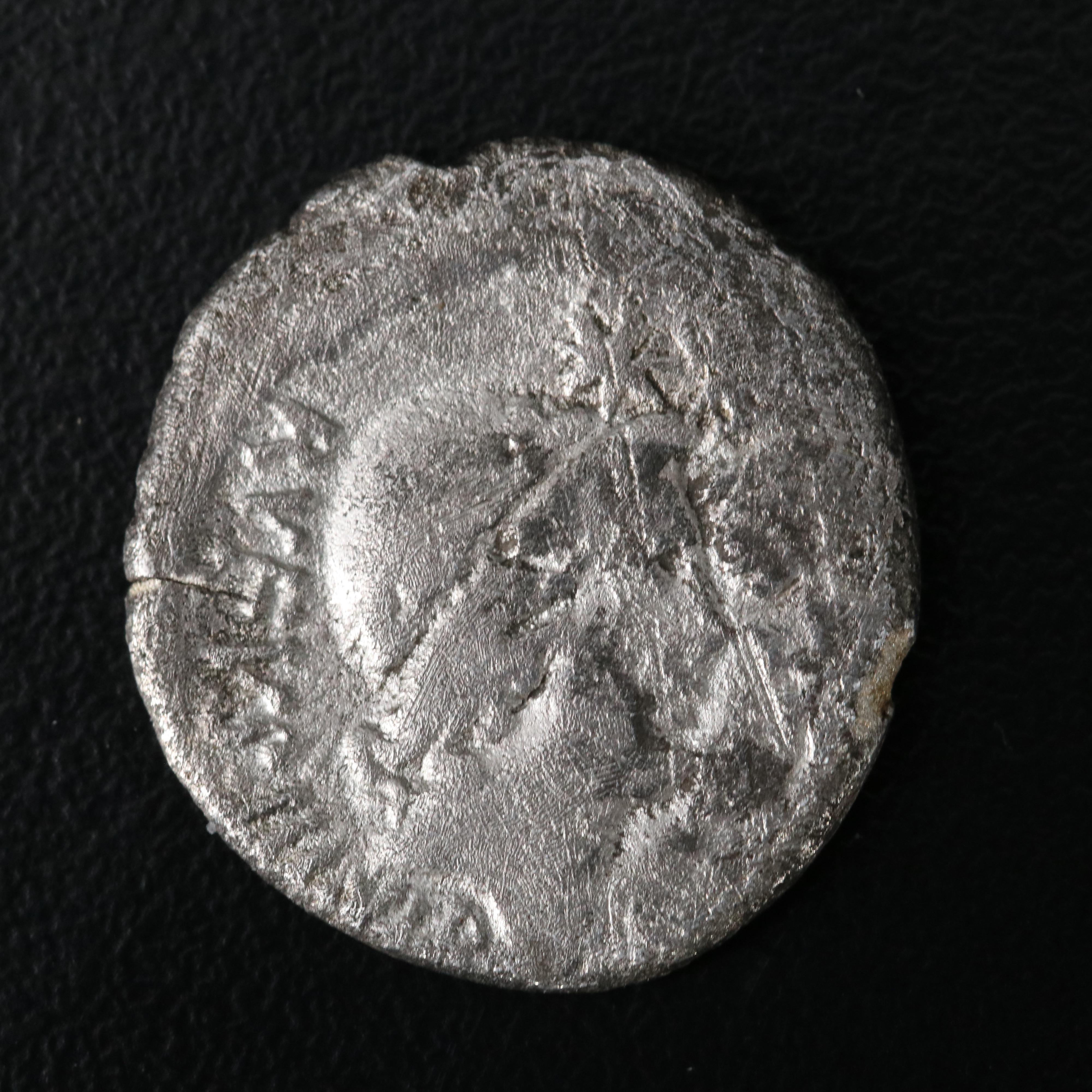 Ancient Roman Republic AR Denarius Coin of Mn. Cordius Rufus, ca. 46 B.C.