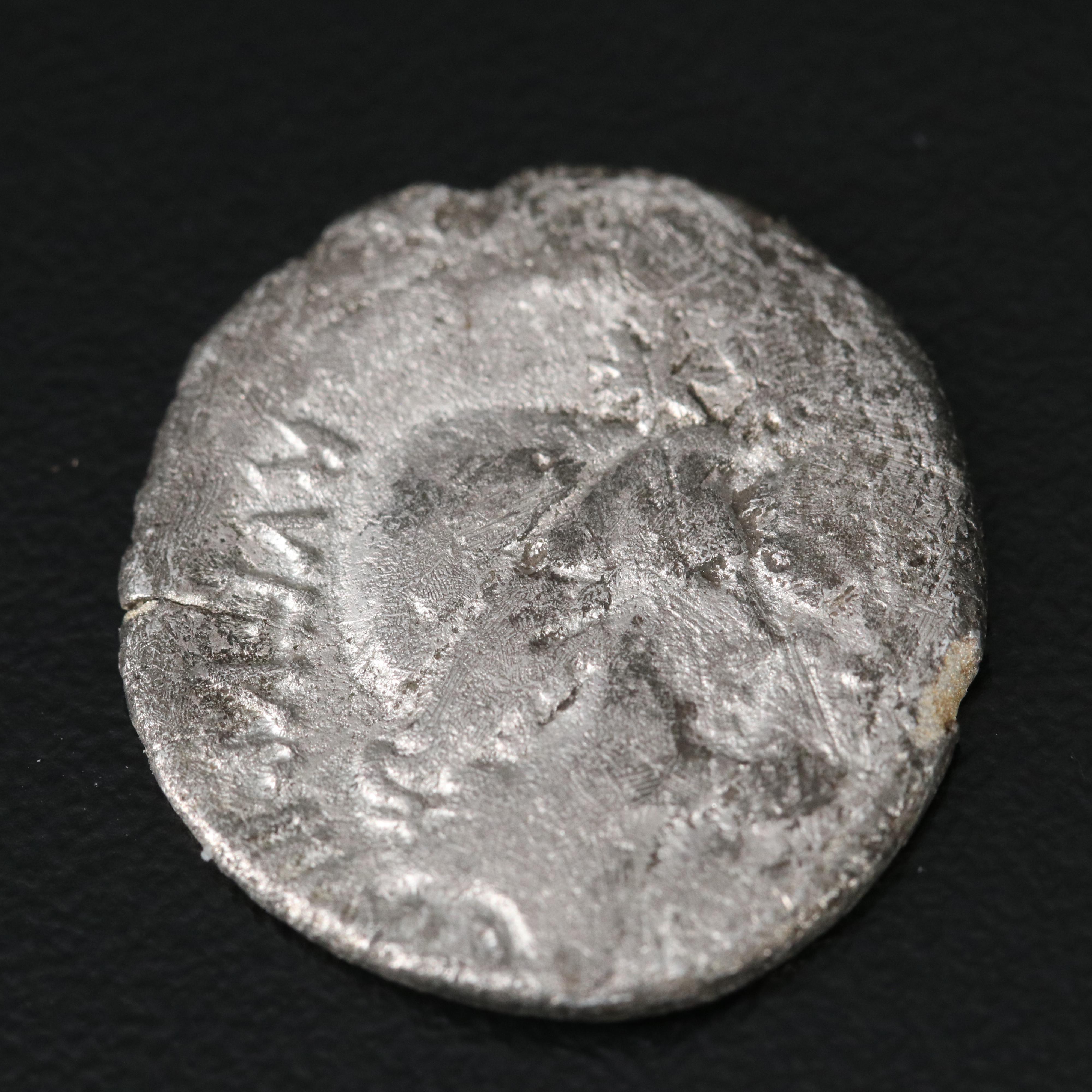 Ancient Roman Republic AR Denarius Coin of Mn. Cordius Rufus, ca. 46 B.C.