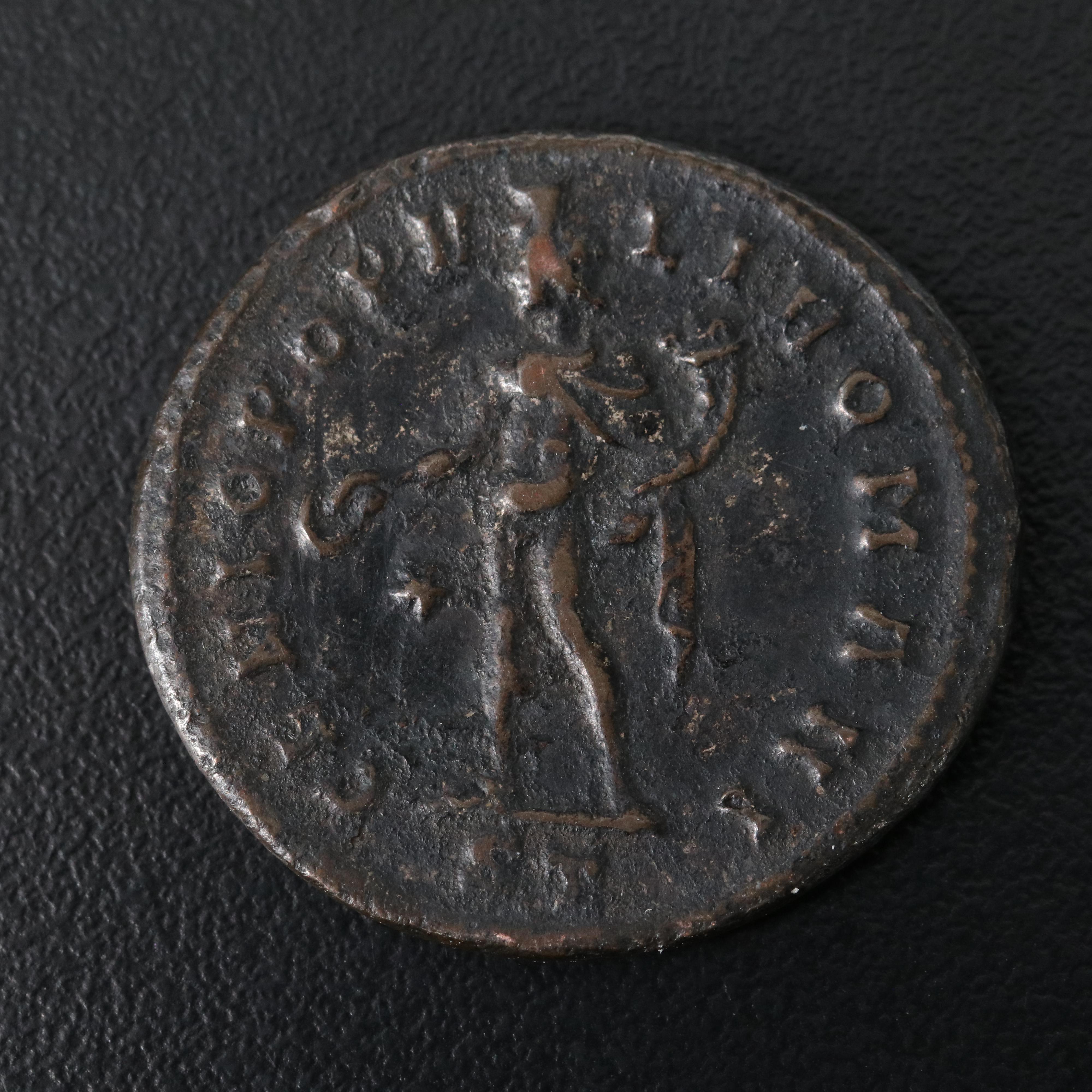 Ancient Roman Imperial Æ Follis Coin of Diocletian, ca. 284 A.D.