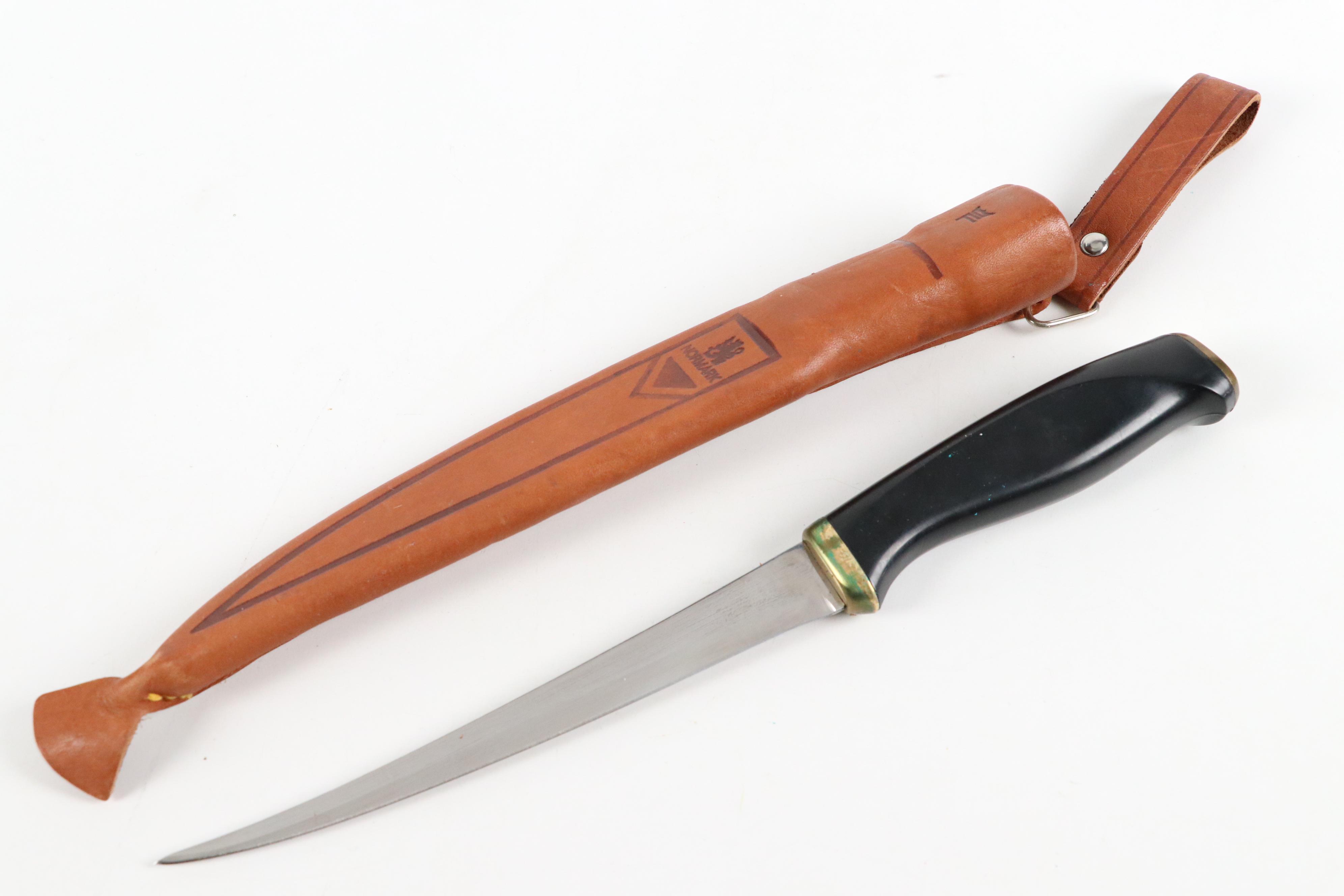 Frost Cutlery and Normark Knives with Tiered Hanging Fruit Basket