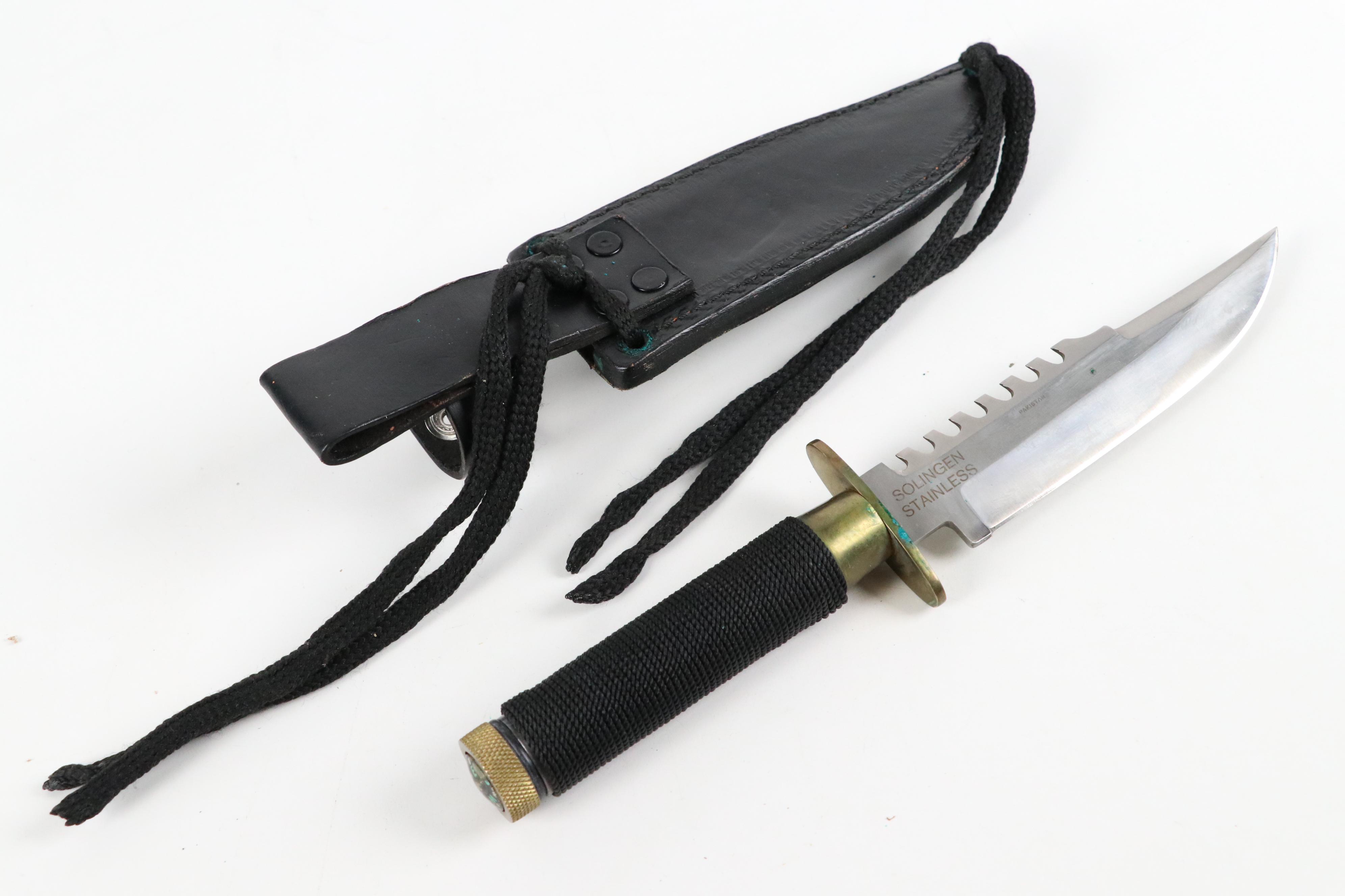 Frost Cutlery and Normark Knives with Tiered Hanging Fruit Basket