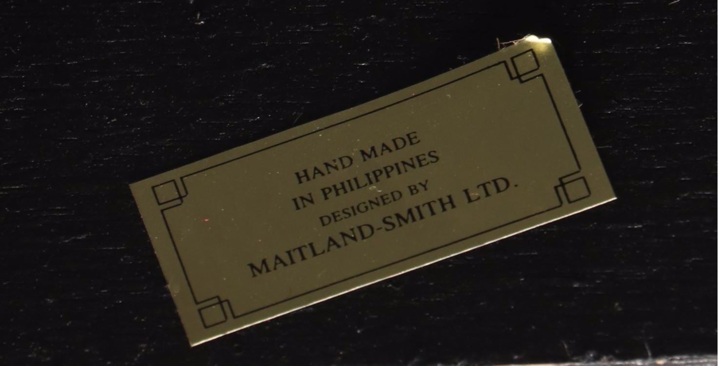 Ralph Lauren for Maitland-Smith Mahogany Classical Style Mahogany Coffee Table