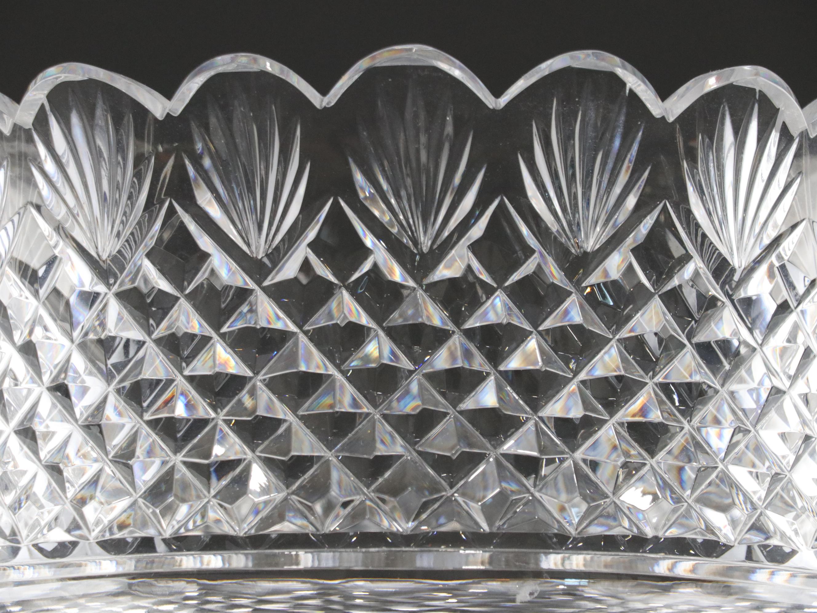 Waterford Master Cutter Collection Centerpiece Bowl, Late 20th Century