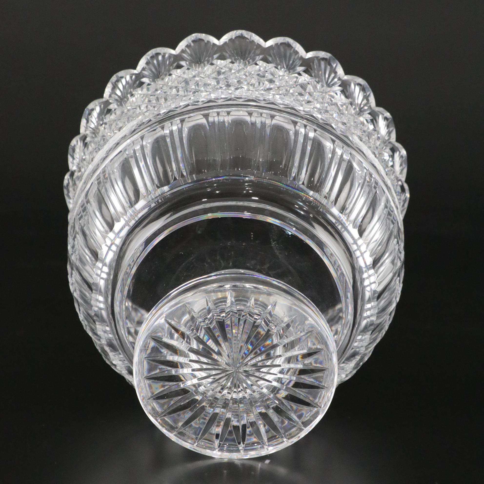Waterford Master Cutter Collection Centerpiece Bowl, Late 20th Century