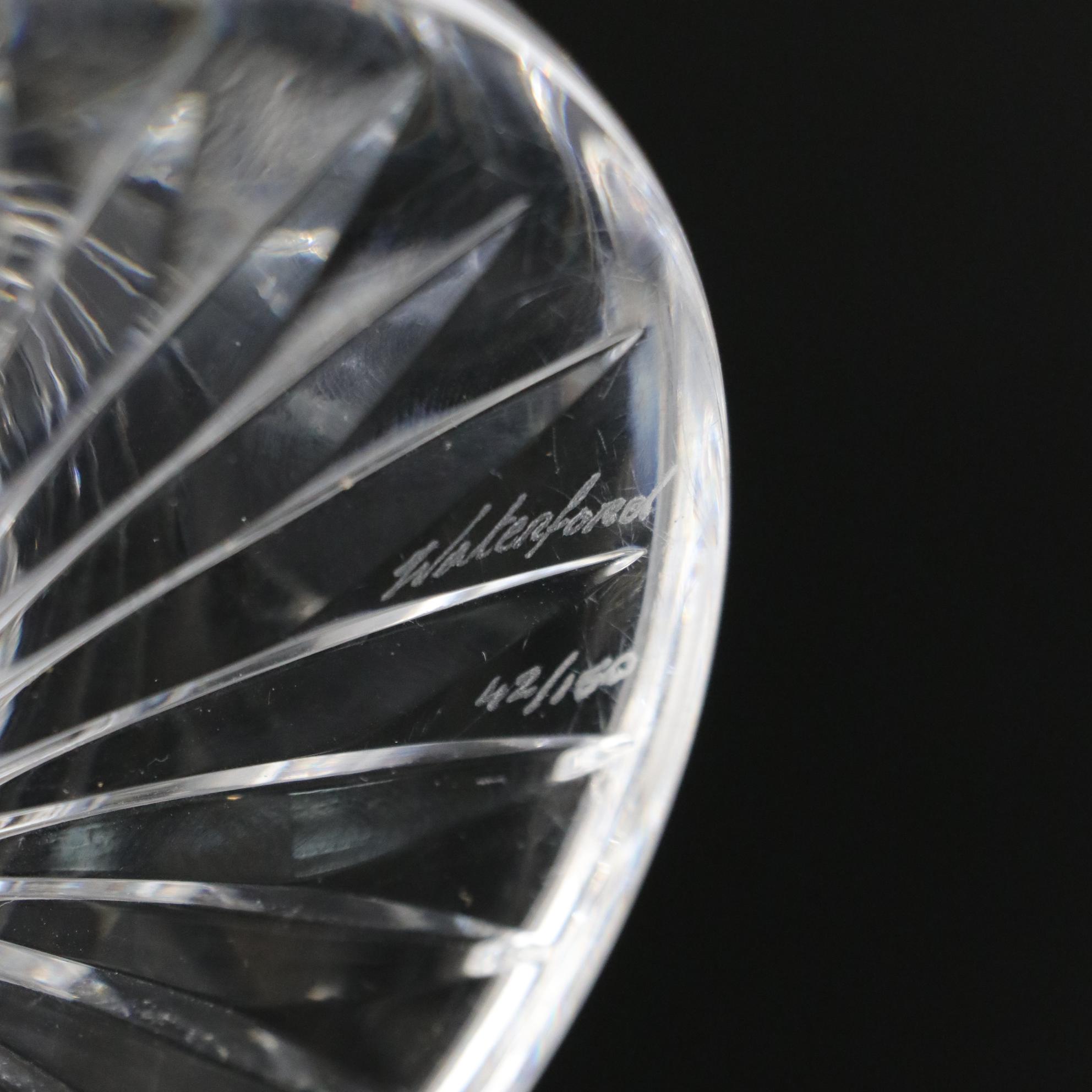 Waterford Master Cutter Collection Centerpiece Bowl, Late 20th Century