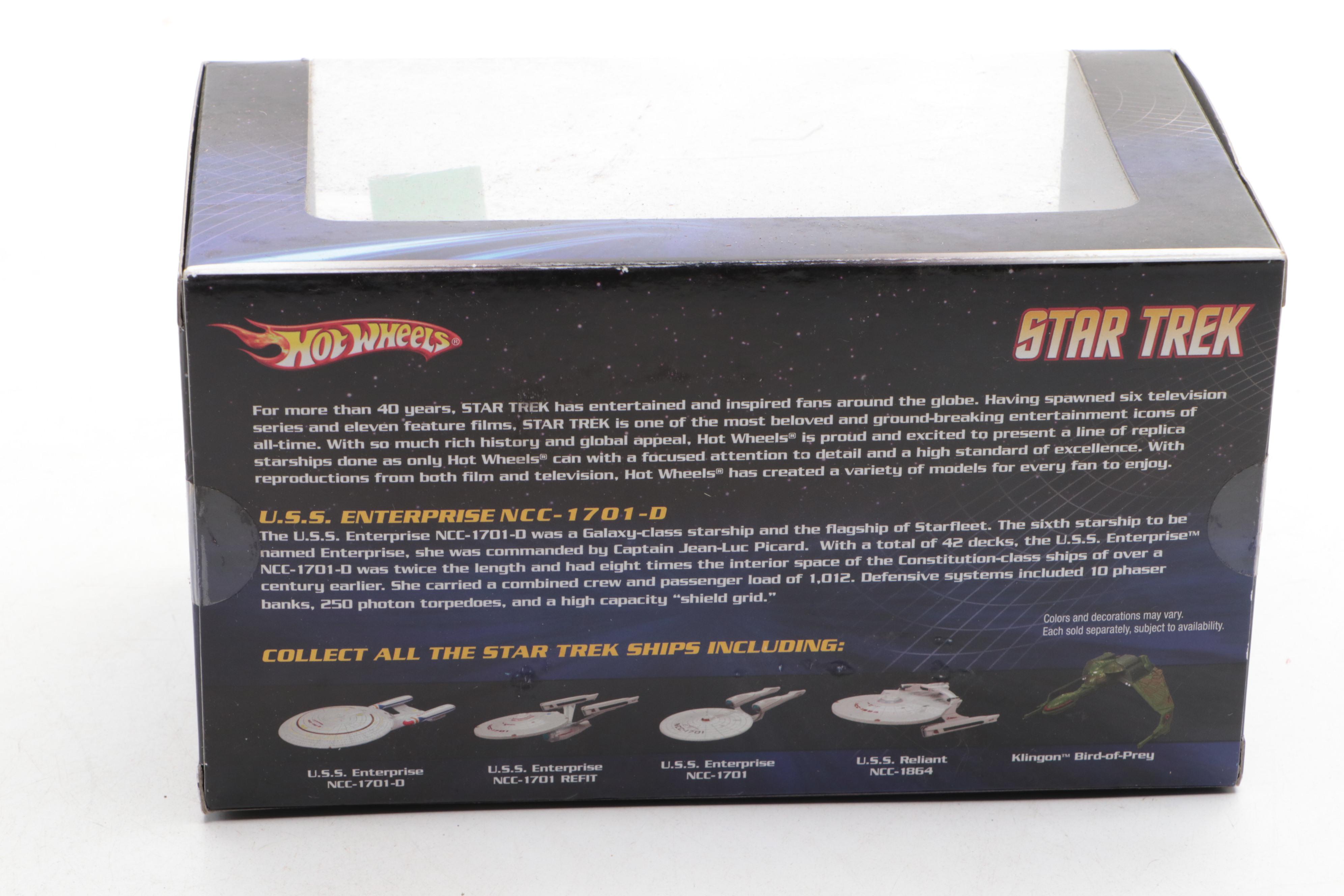 Star Trek: TNG Limited Edition PEZ Set with Diecast U.S.S. Enterprise Ship