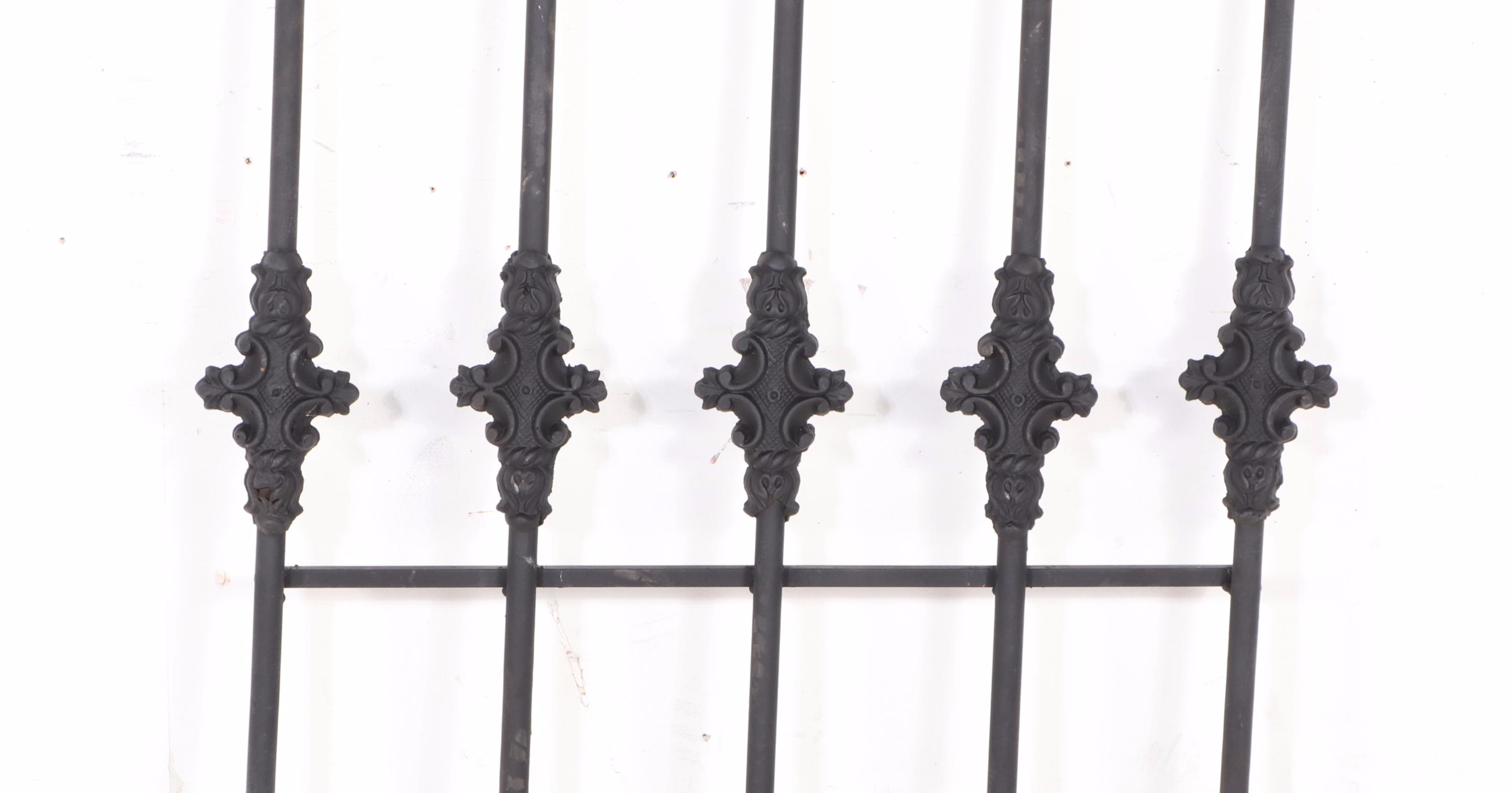 Architectural Salvage Cast Metal Fence Section