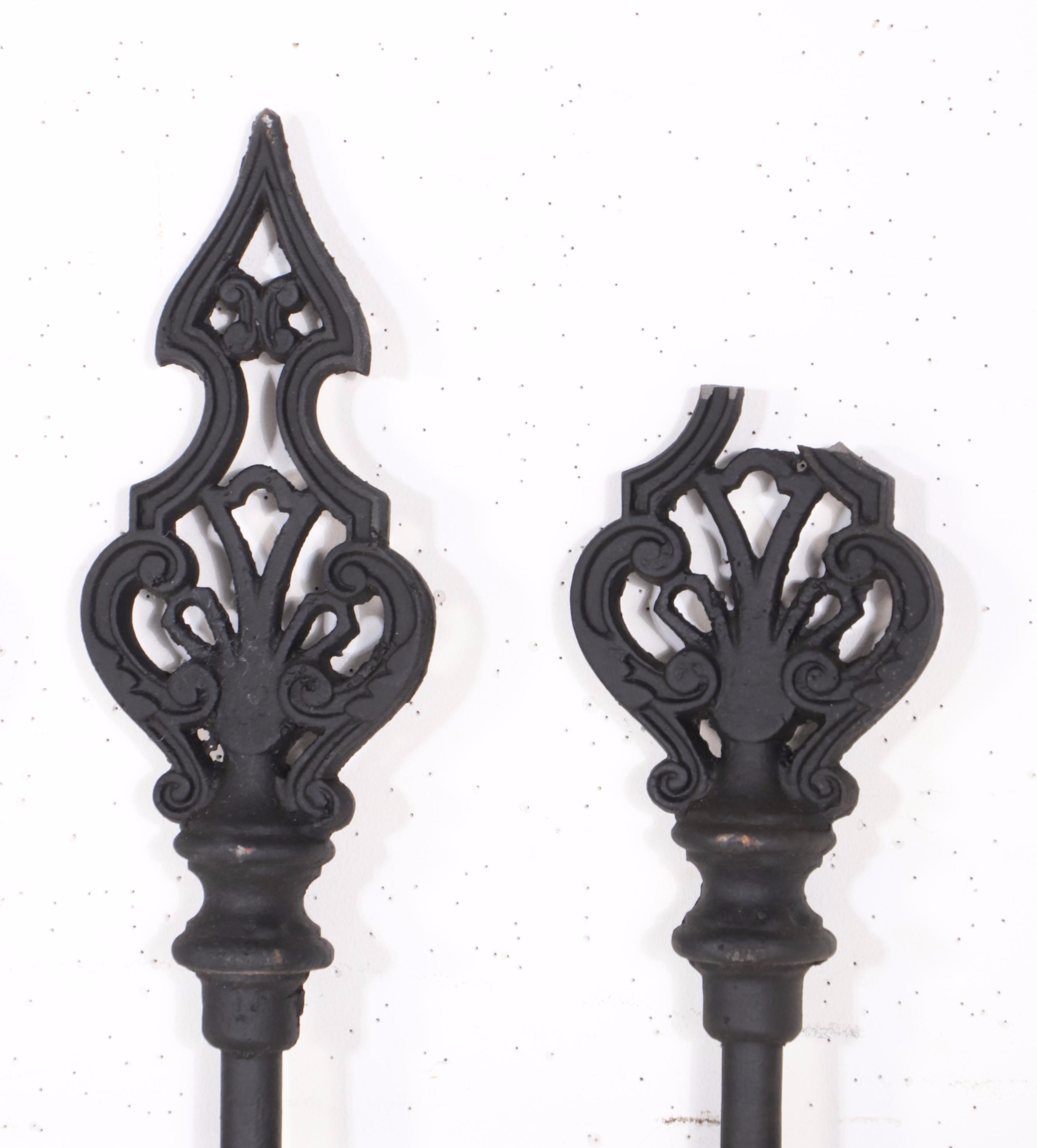 Architectural Salvage Cast Metal Fence Section