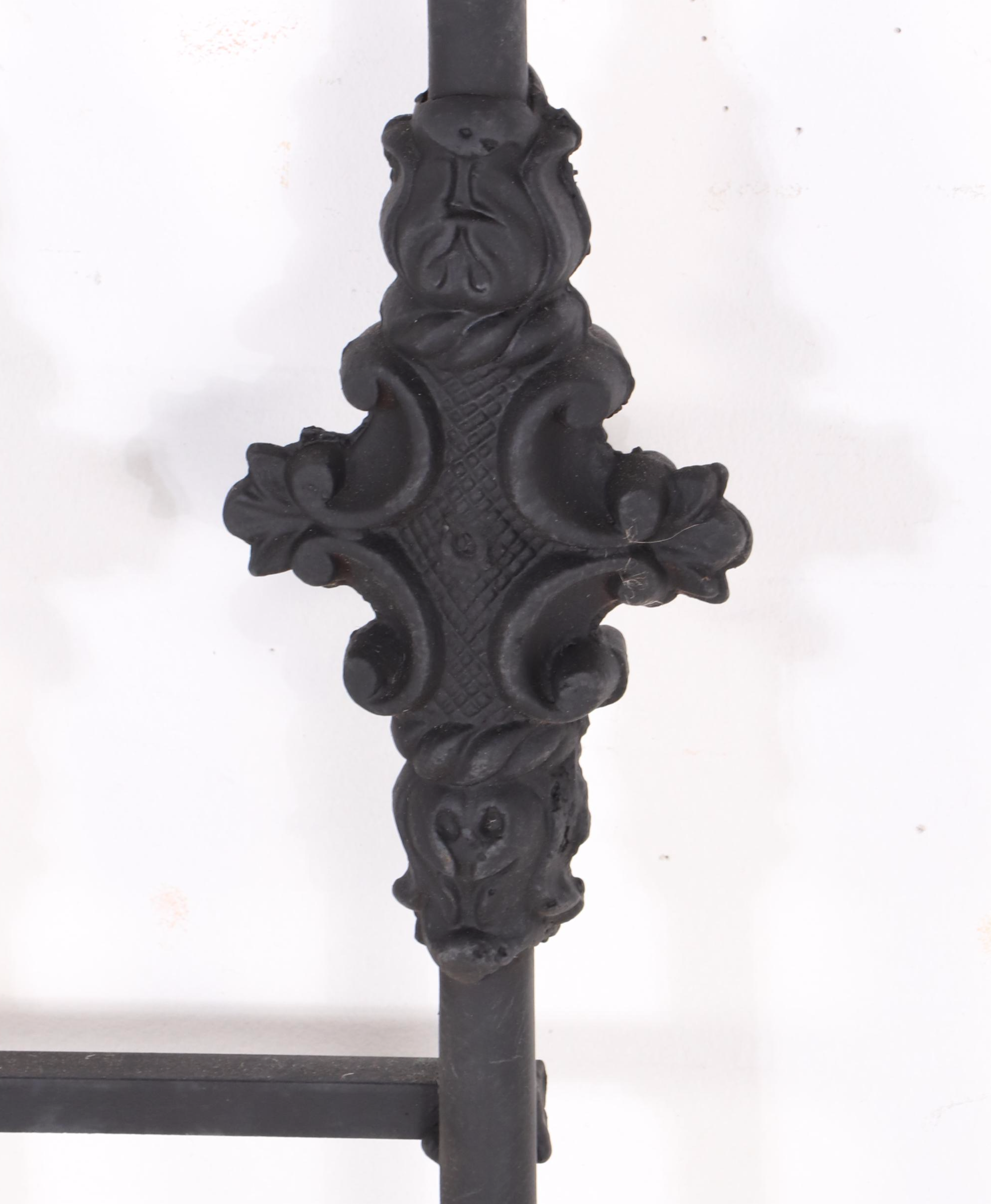 Architectural Salvage Cast Metal Fence Section