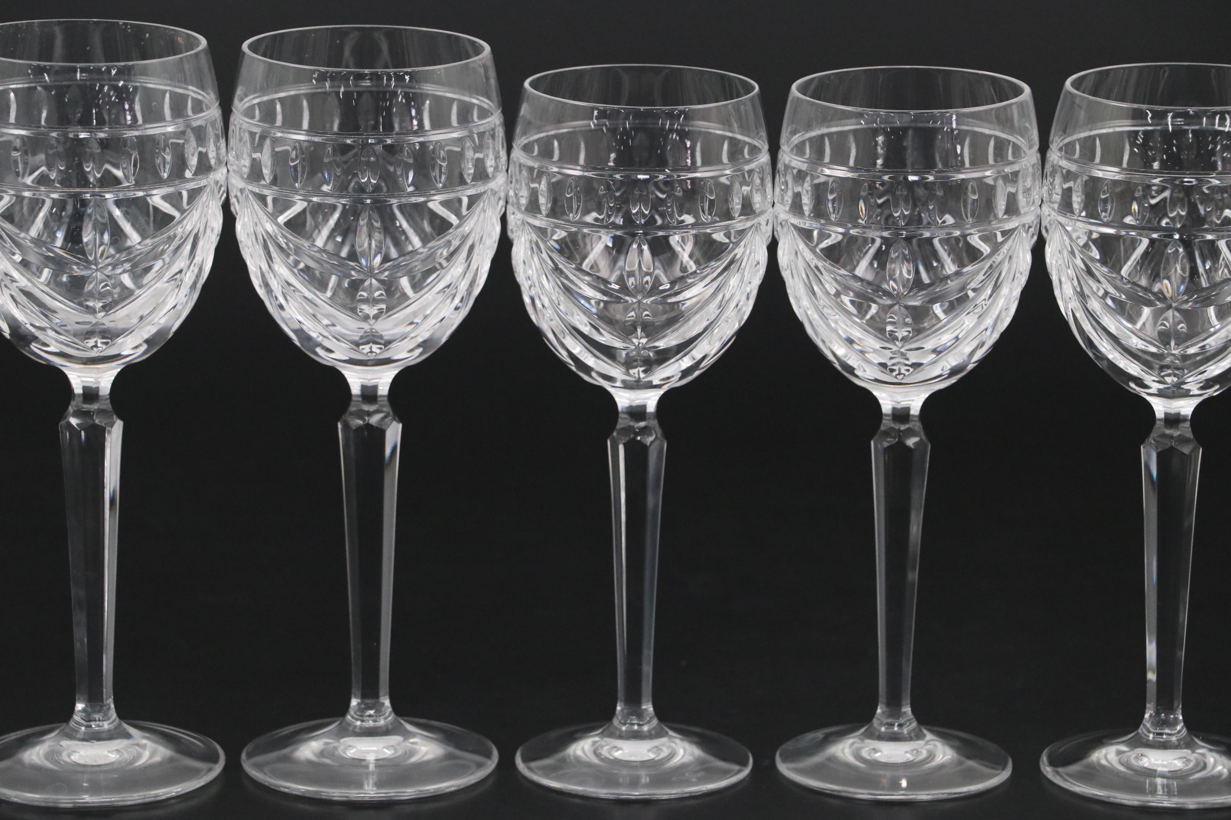 Waterford Crystal "Overture" Wine Glasses, 1998–2008