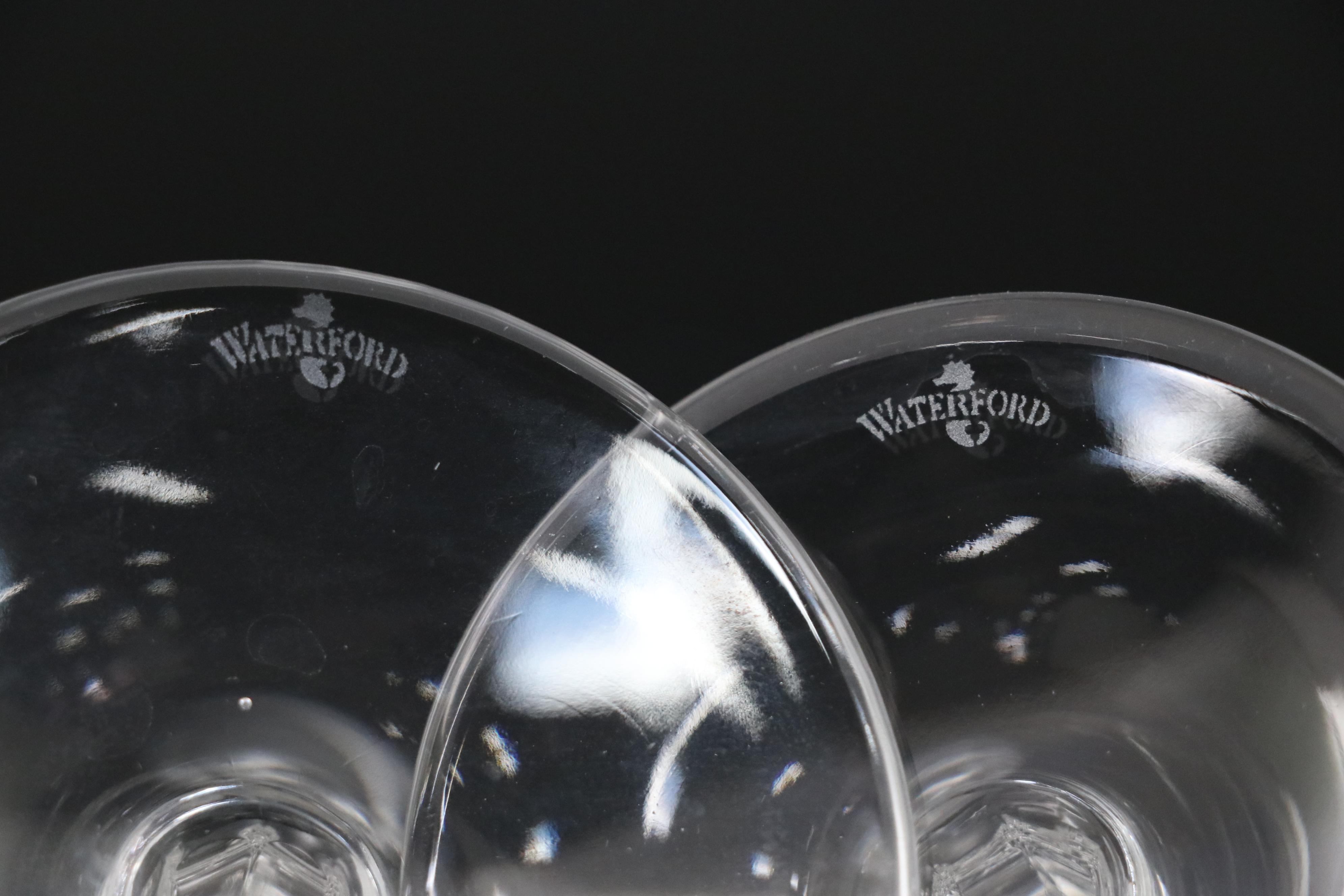 Waterford Crystal "Overture" Wine Glasses, 1998–2008