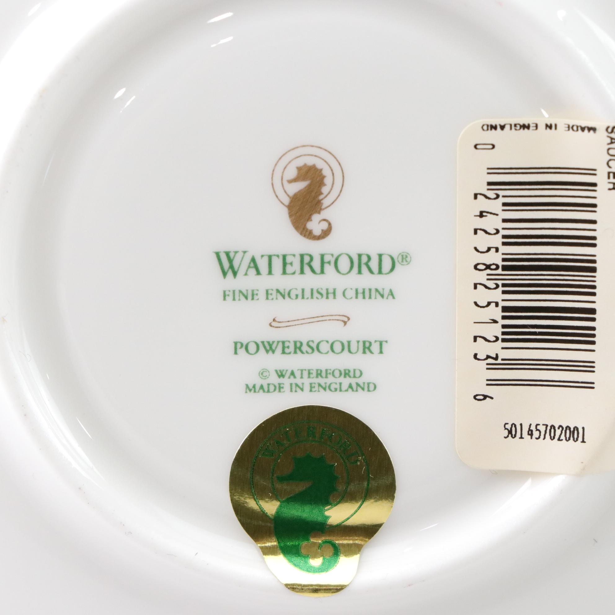 Waterford Fine China "Powerscourt" Five Piece Place Setting