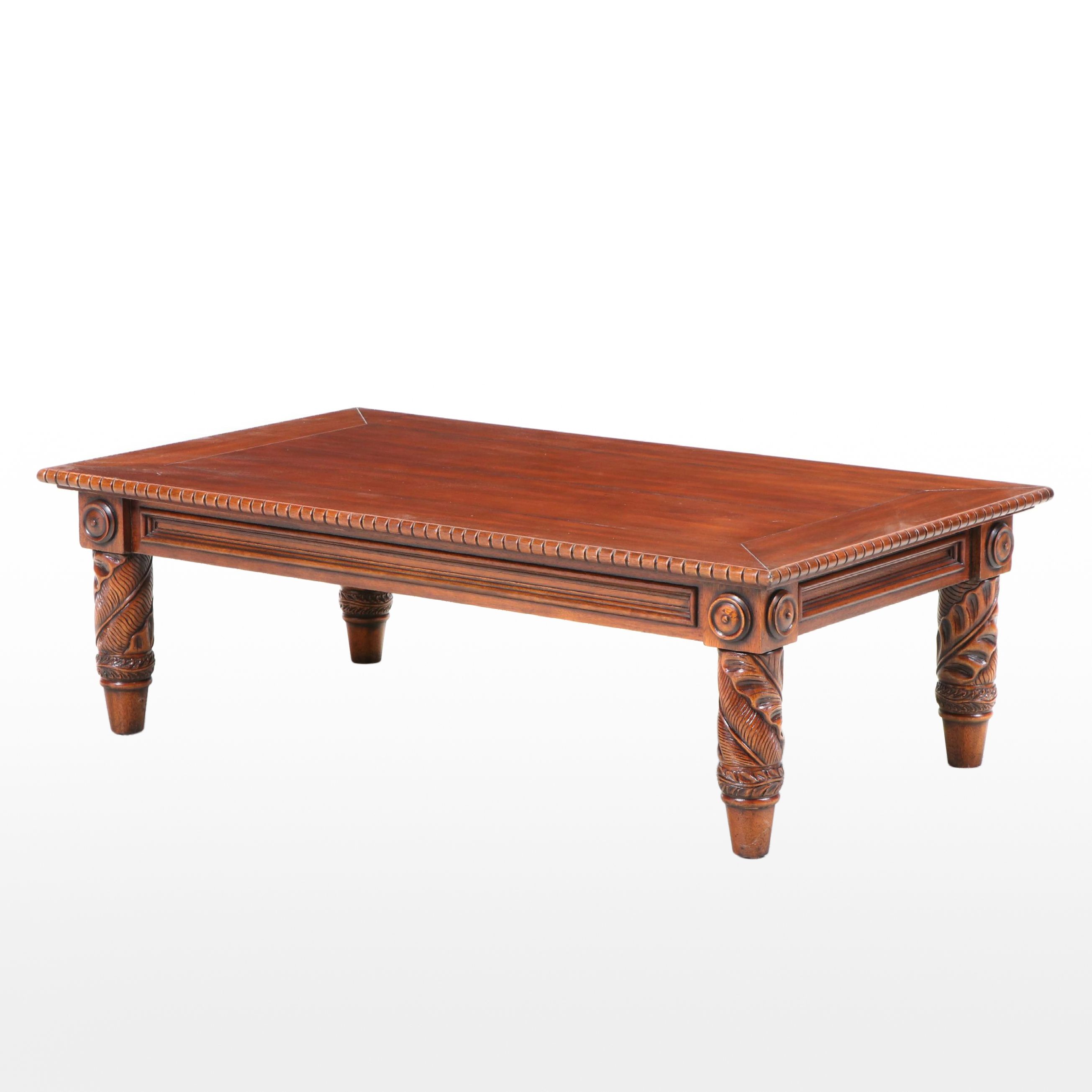 Ralph Lauren for Maitland-Smith Mahogany Classical Style Mahogany Coffee Table