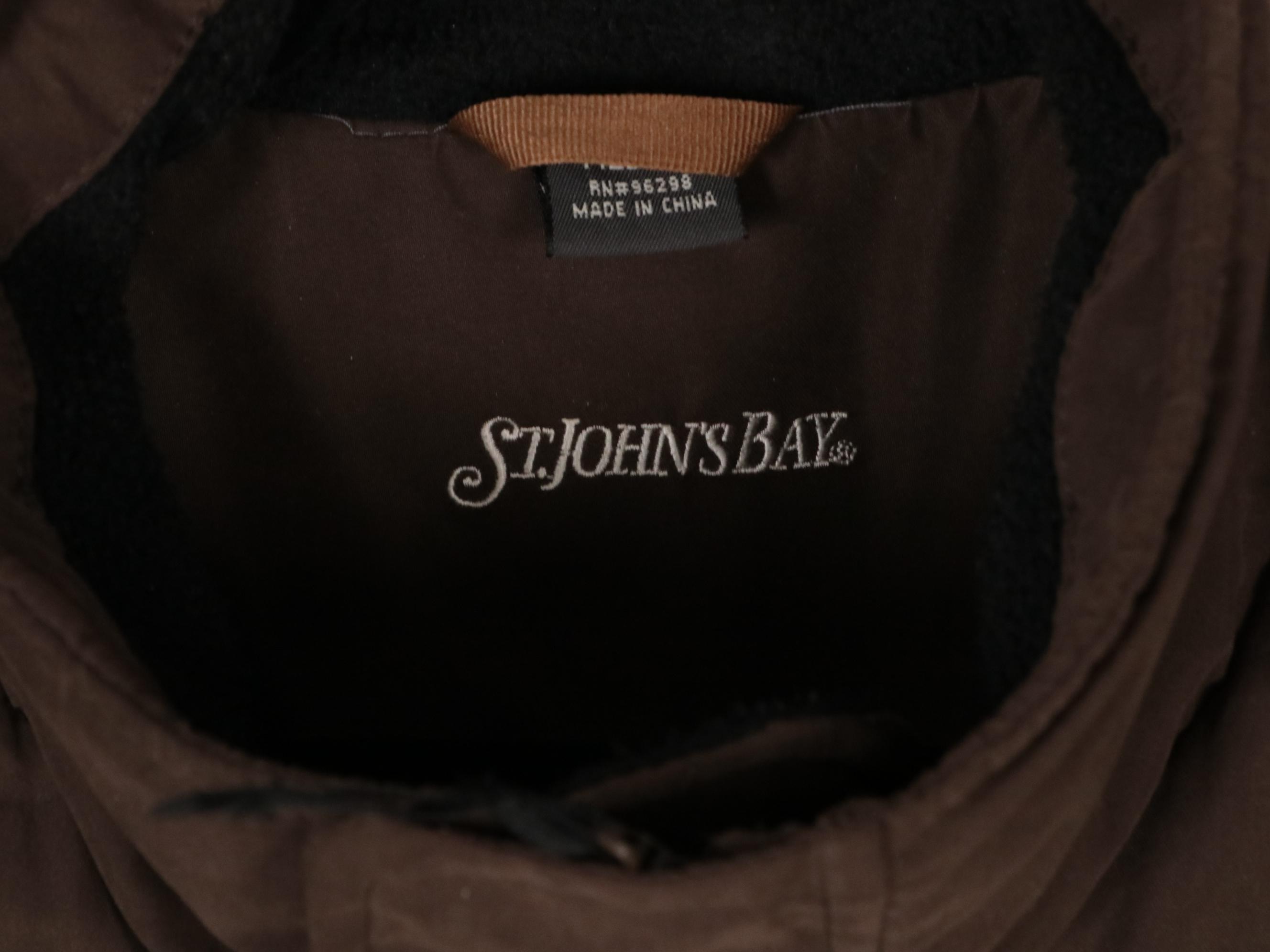 Men's Woolrich Raincoat, Roundtree & Yorke Barn Coat, St. John's Bay Zip Jacket