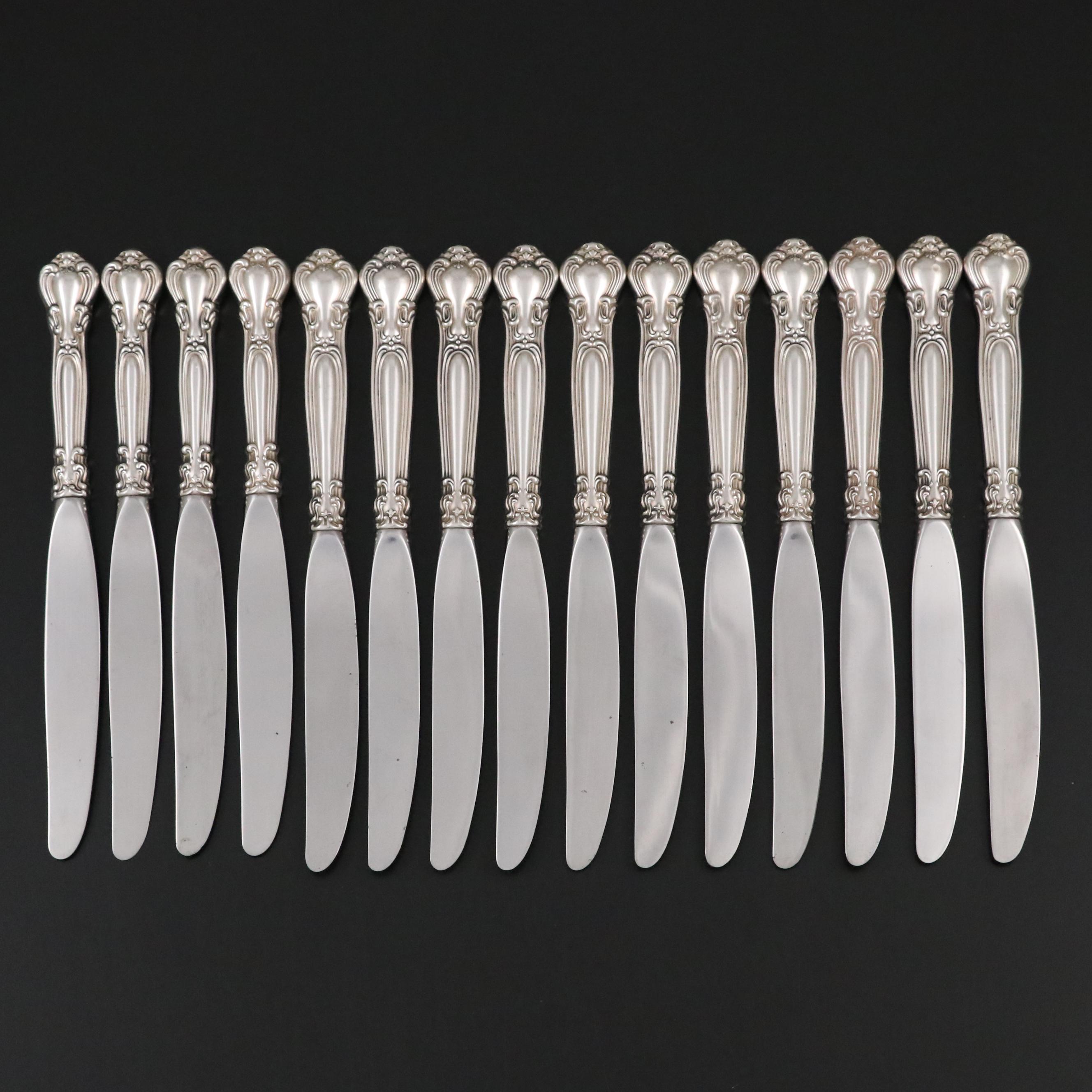 Gorham "Chantilly" Sterling Silver Handled Knives