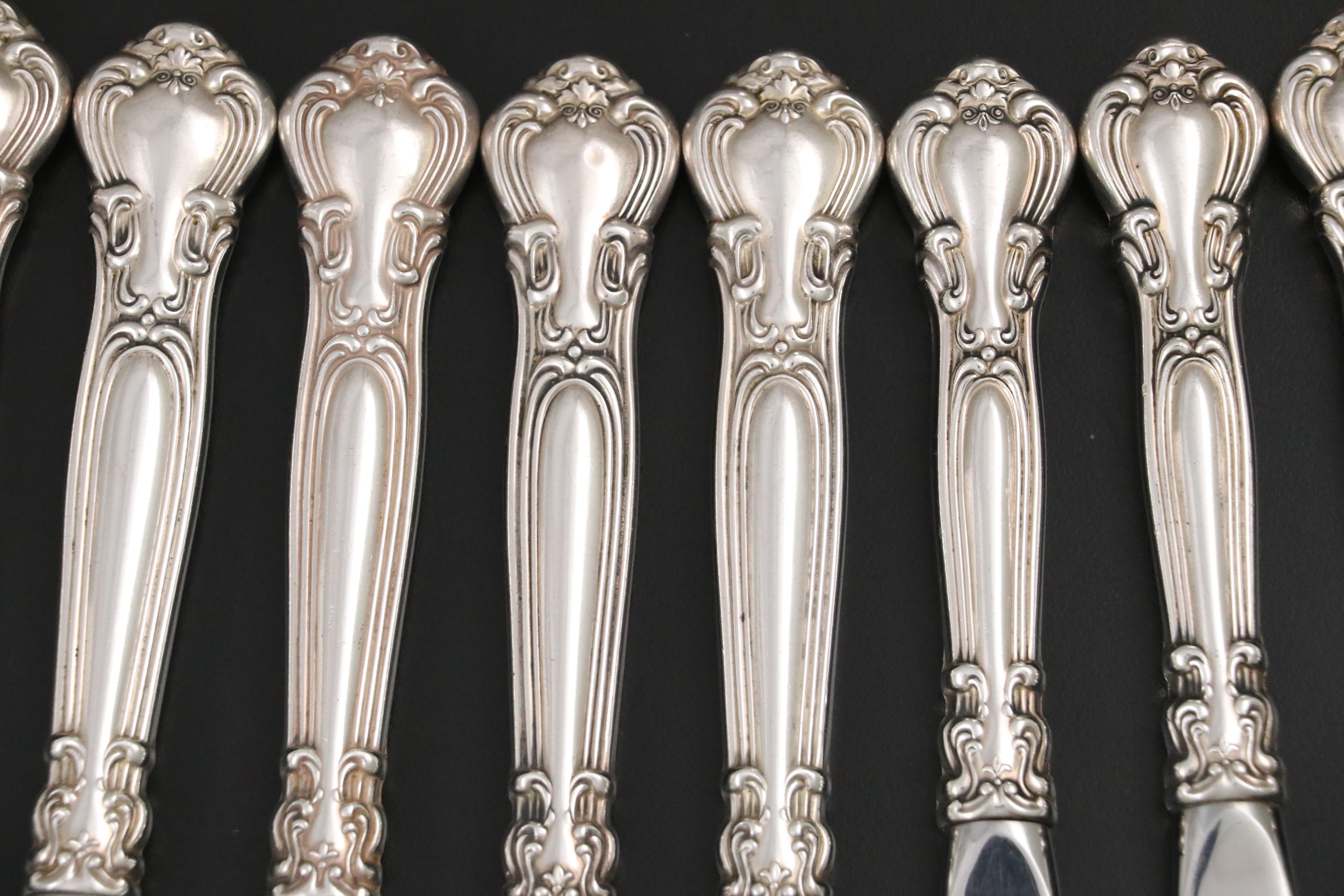 Gorham "Chantilly" Sterling Silver Handled Knives