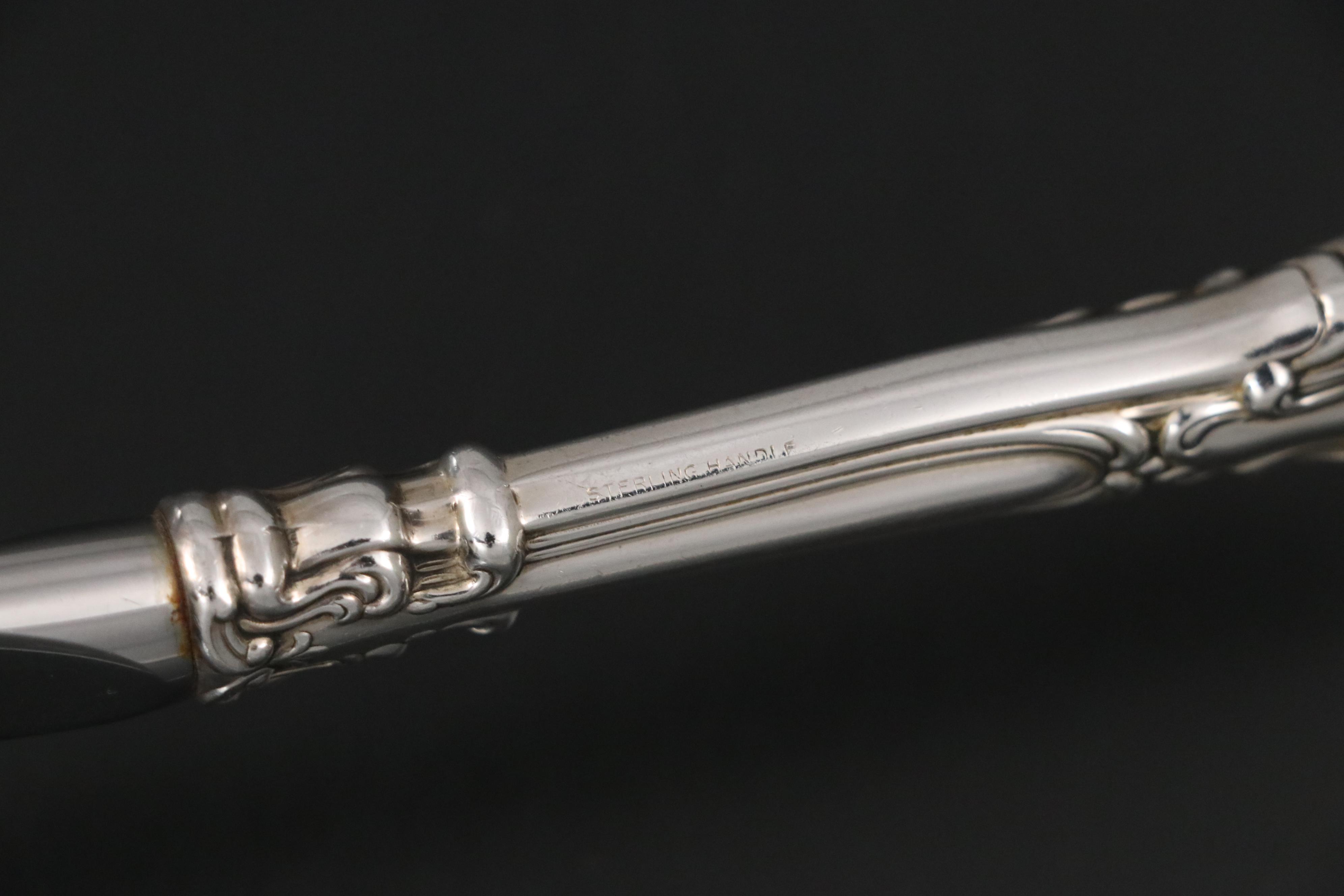 Gorham "Chantilly" Sterling Silver Handled Knives