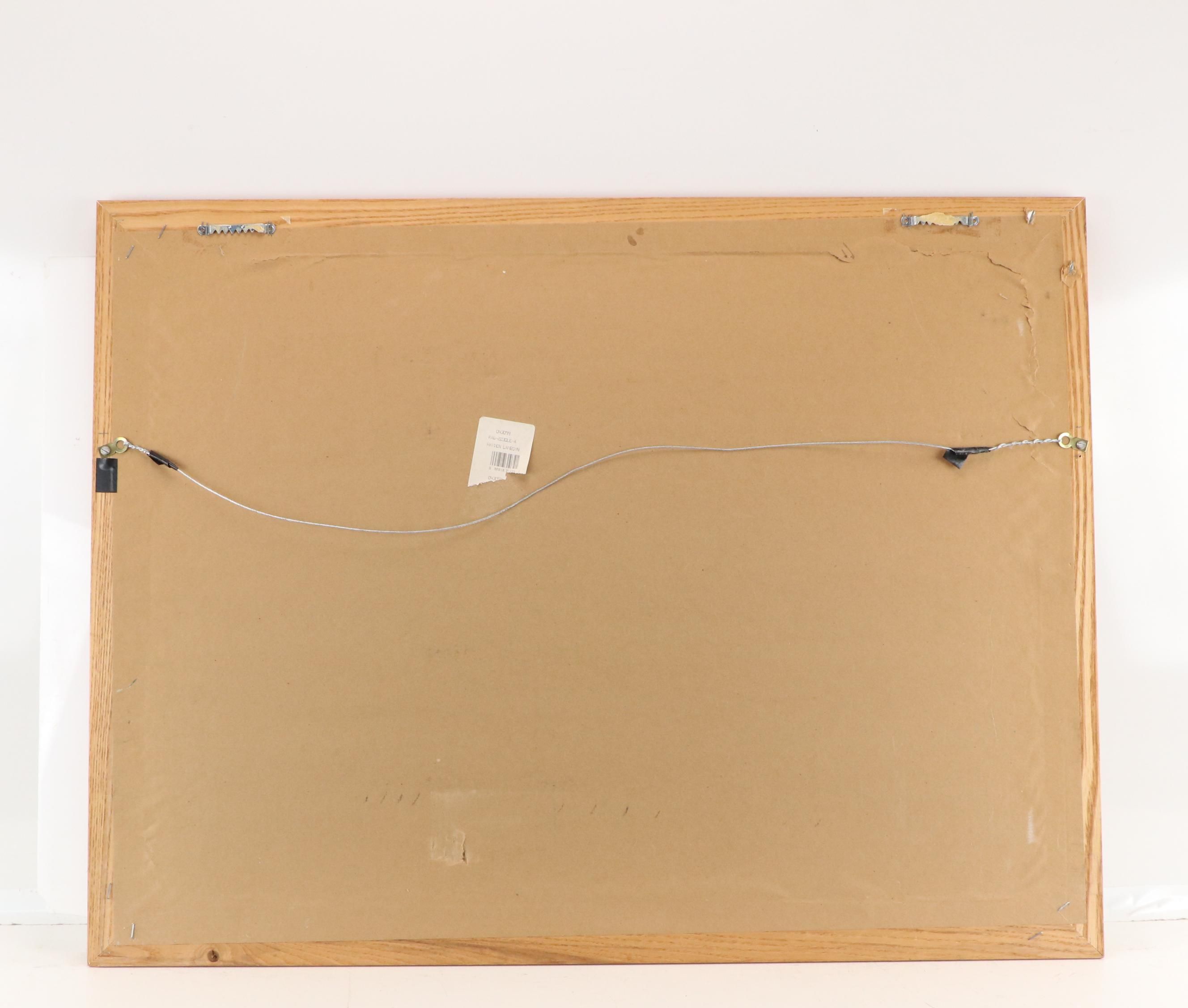 Hayden Lambson Offset Lithograph "A Brush With the Past"