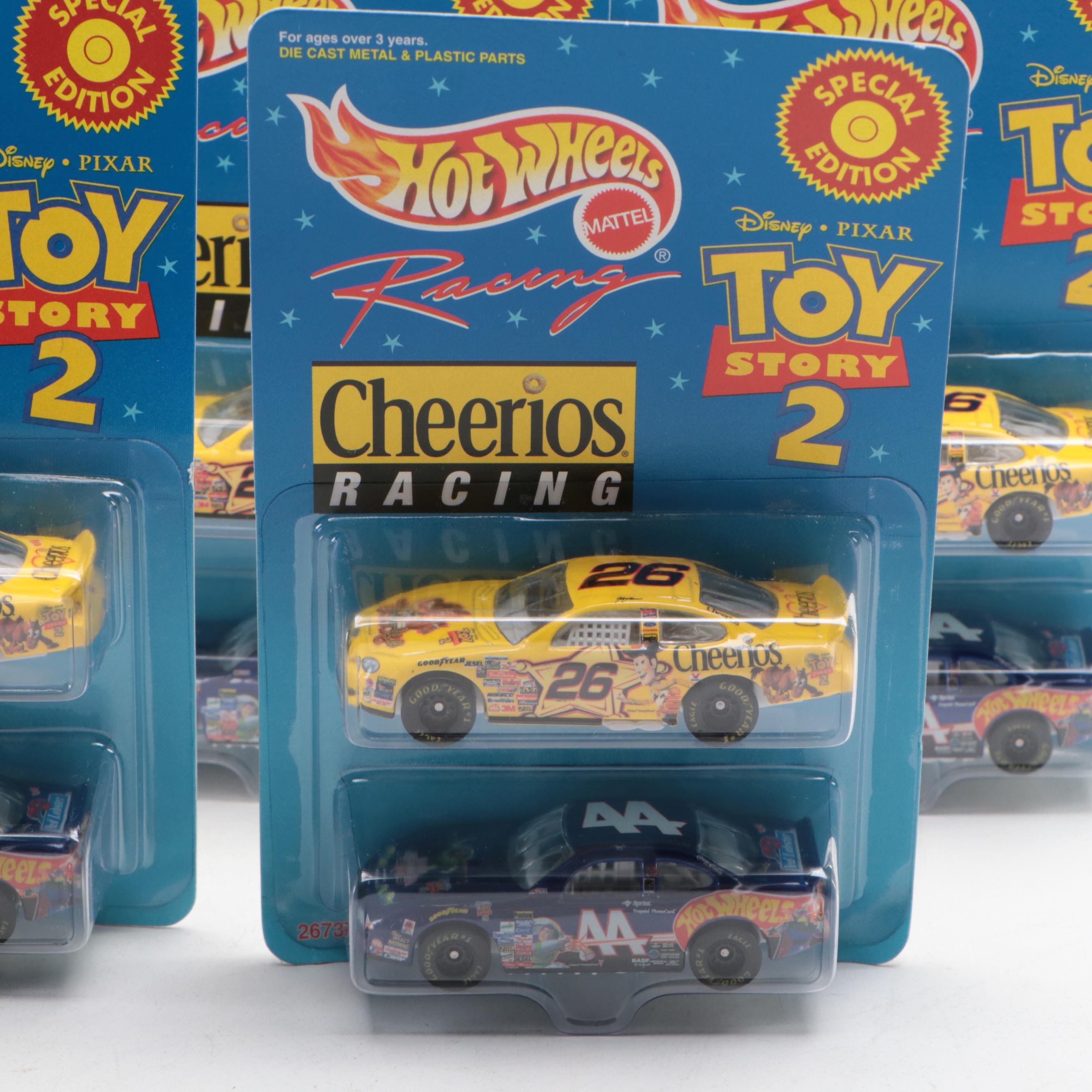Hot Wheels Cheerios Racing "Toy Story 2" Diecast Toy Cars