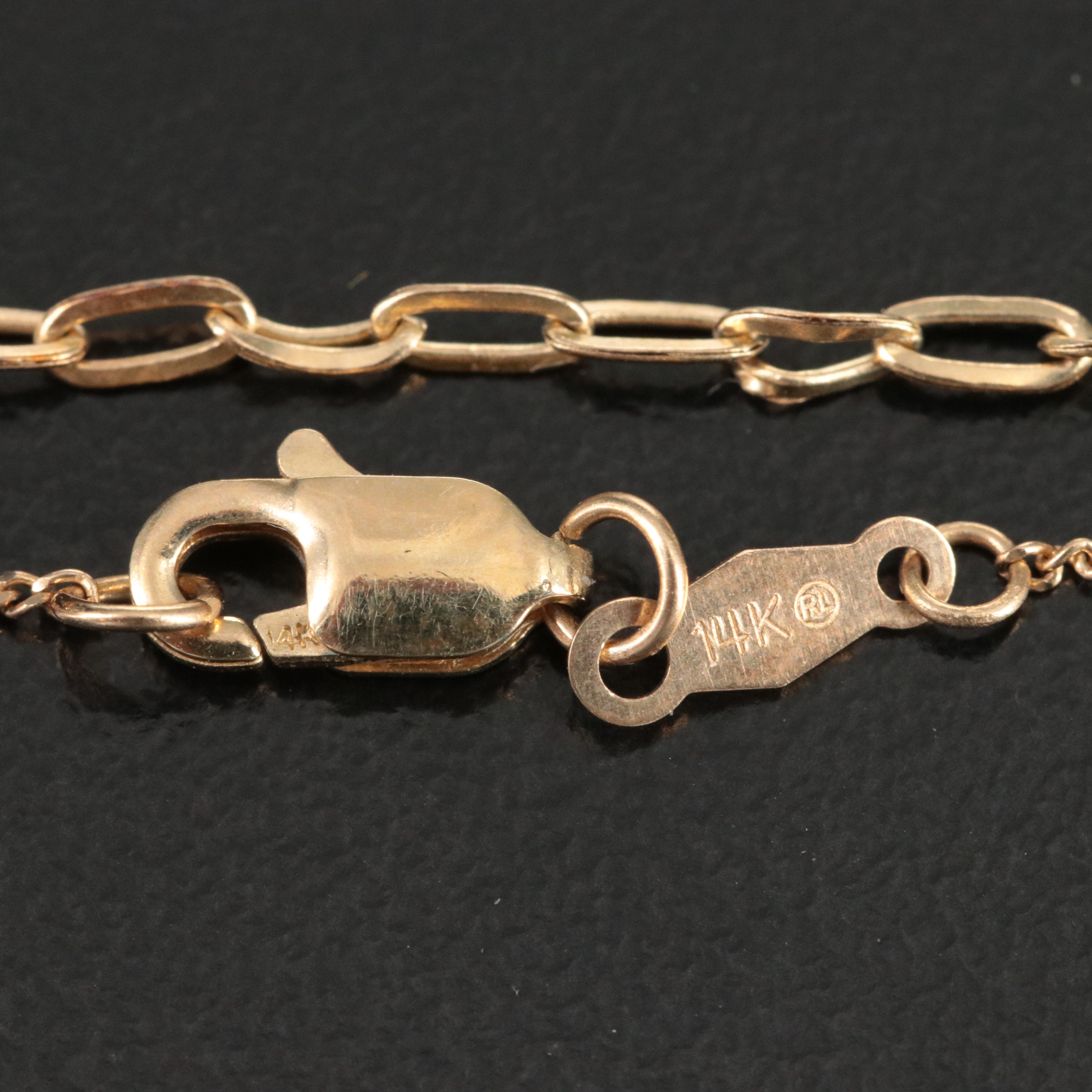 14K and 10K Cross Pendant Necklace