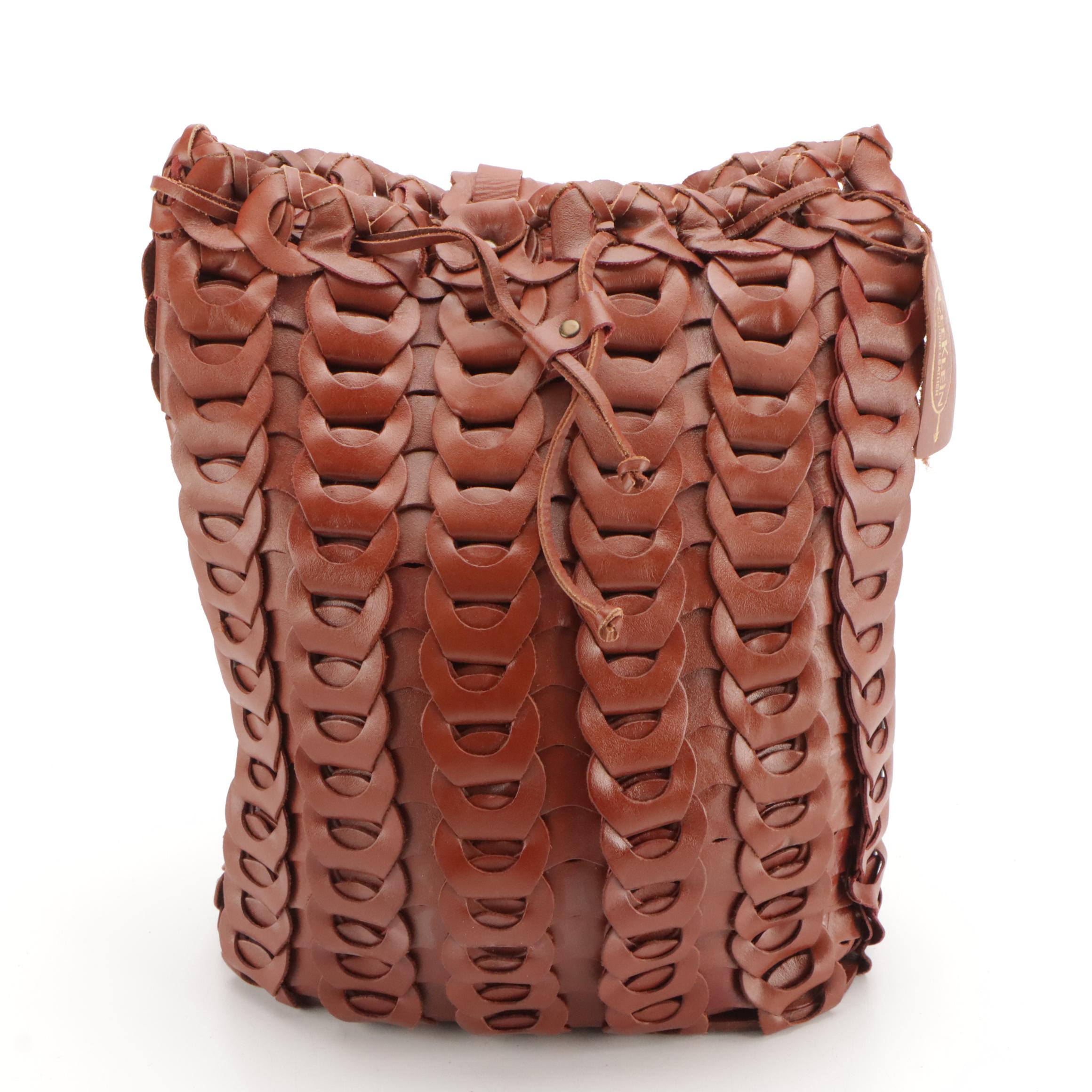 Vintage Carpet Top Handle Bag with Leather Clutches, Tote Bag and Sling Bag