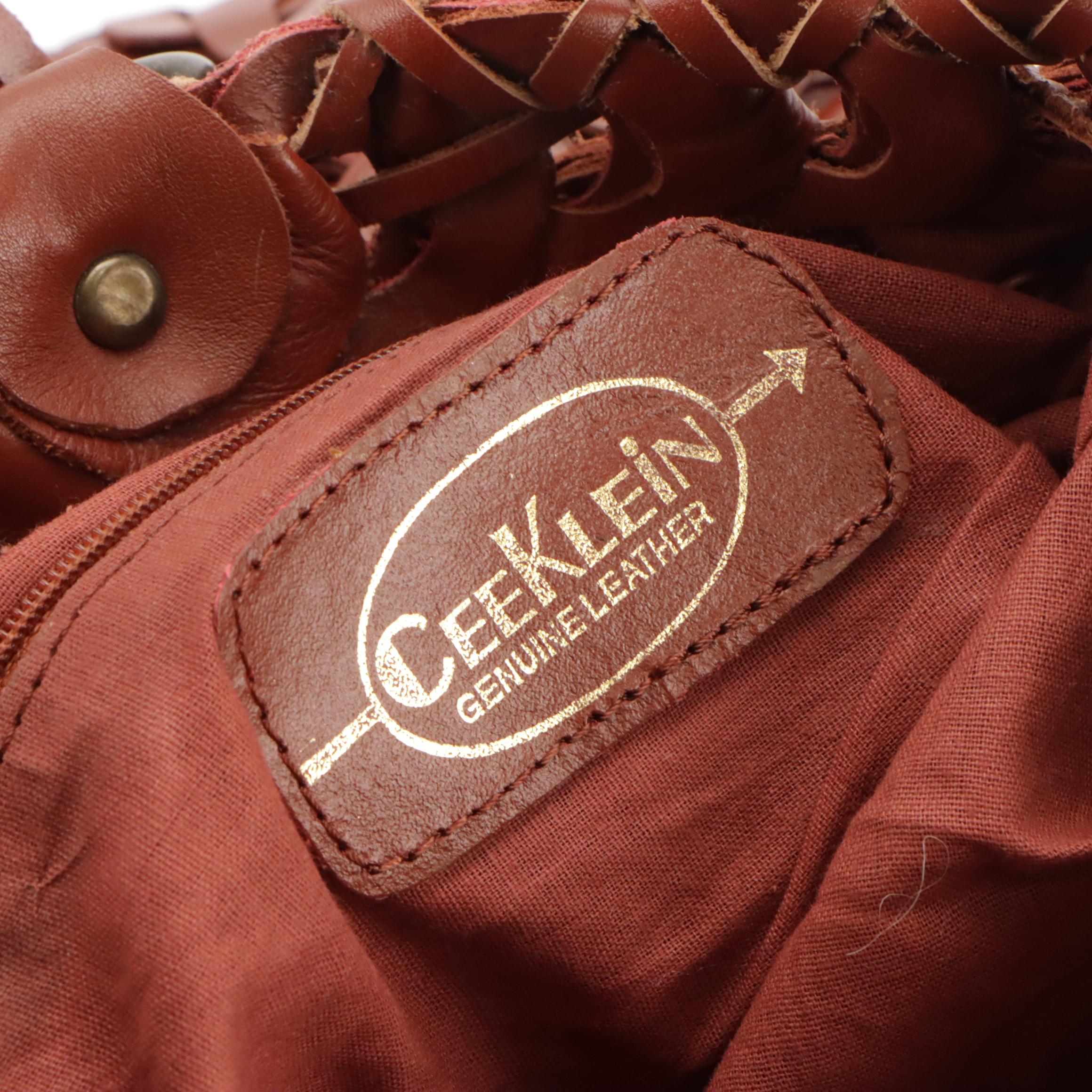 Vintage Carpet Top Handle Bag with Leather Clutches, Tote Bag and Sling Bag