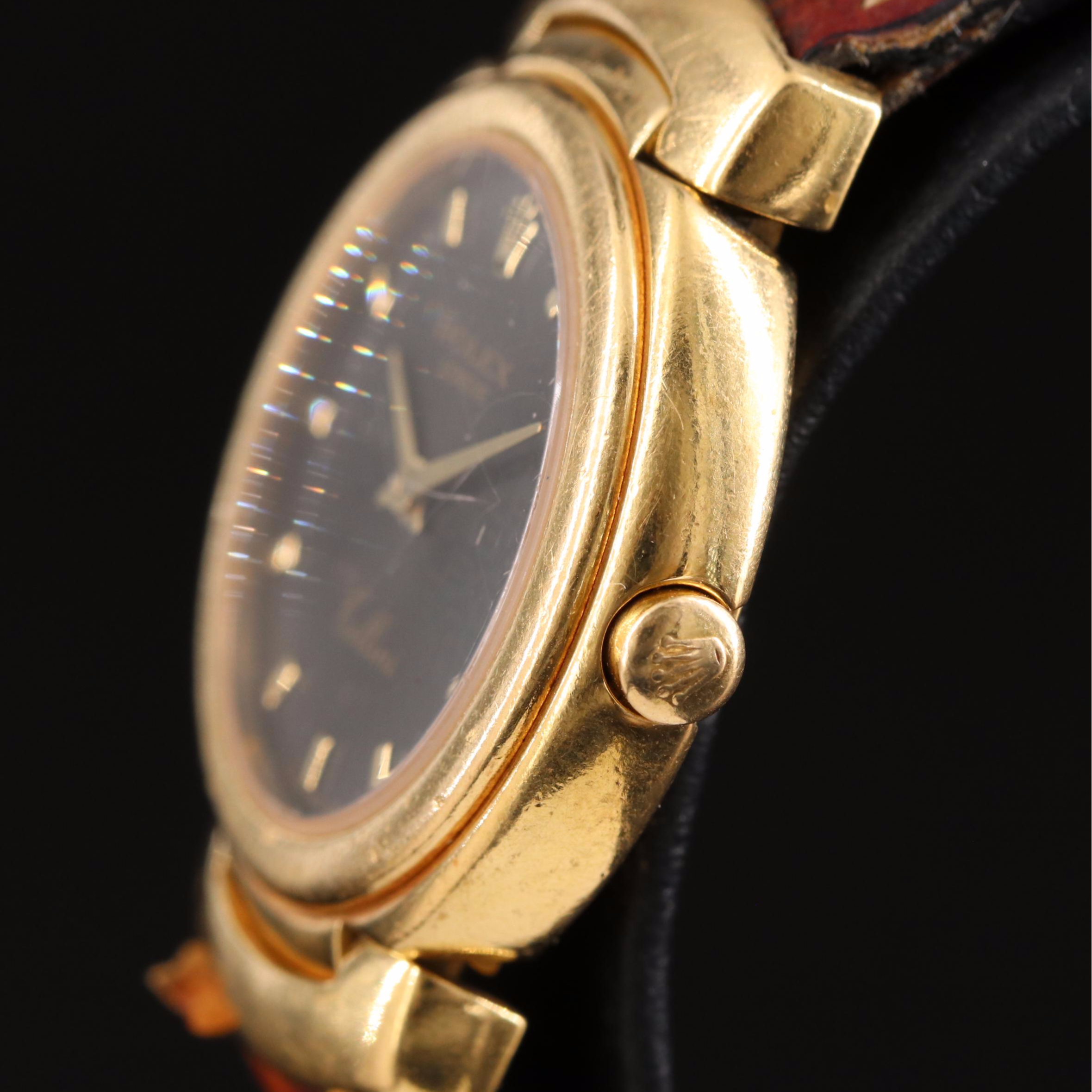 Rolex Cellini 6621 18K Gold Quartz Watch