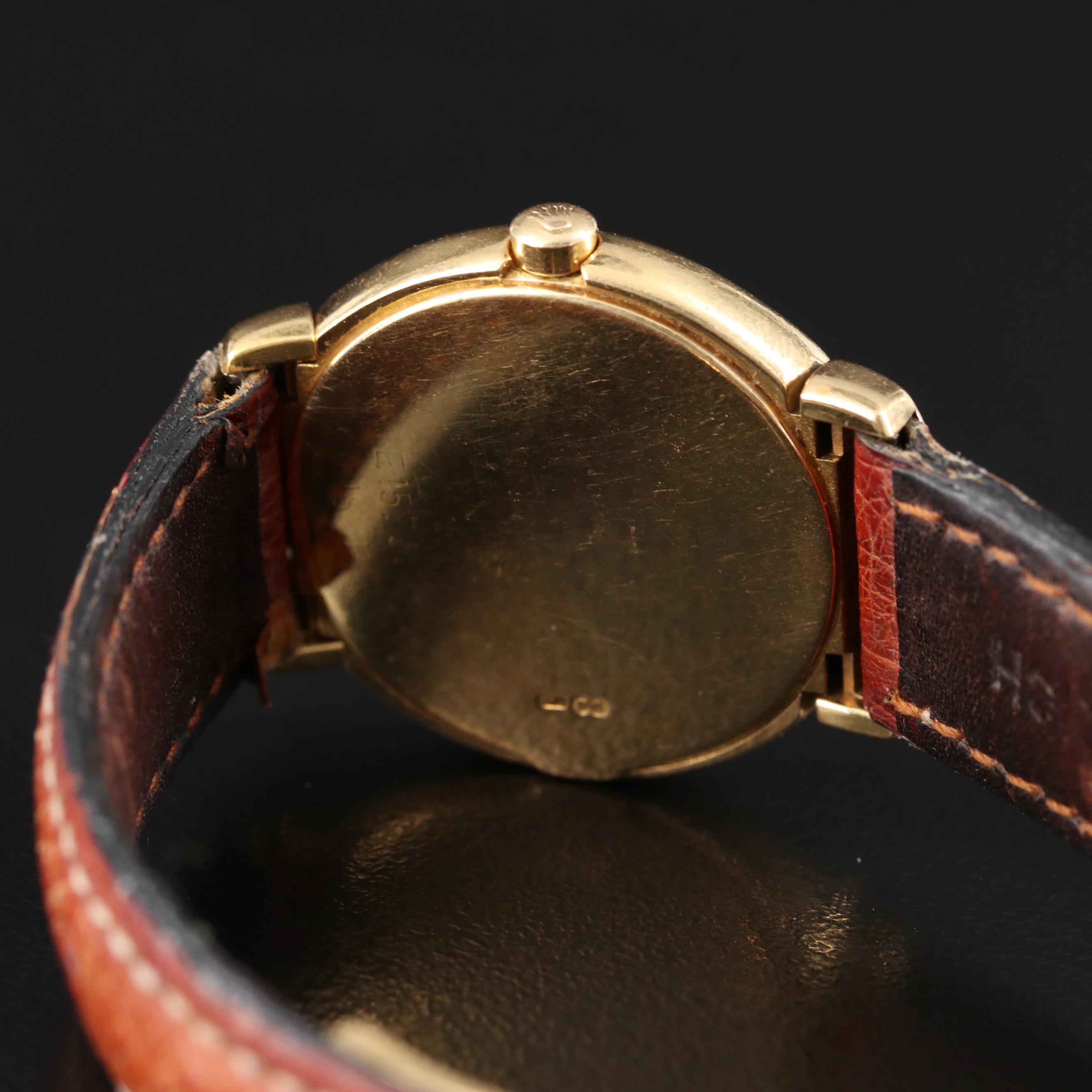 Rolex Cellini 6621 18K Gold Quartz Watch