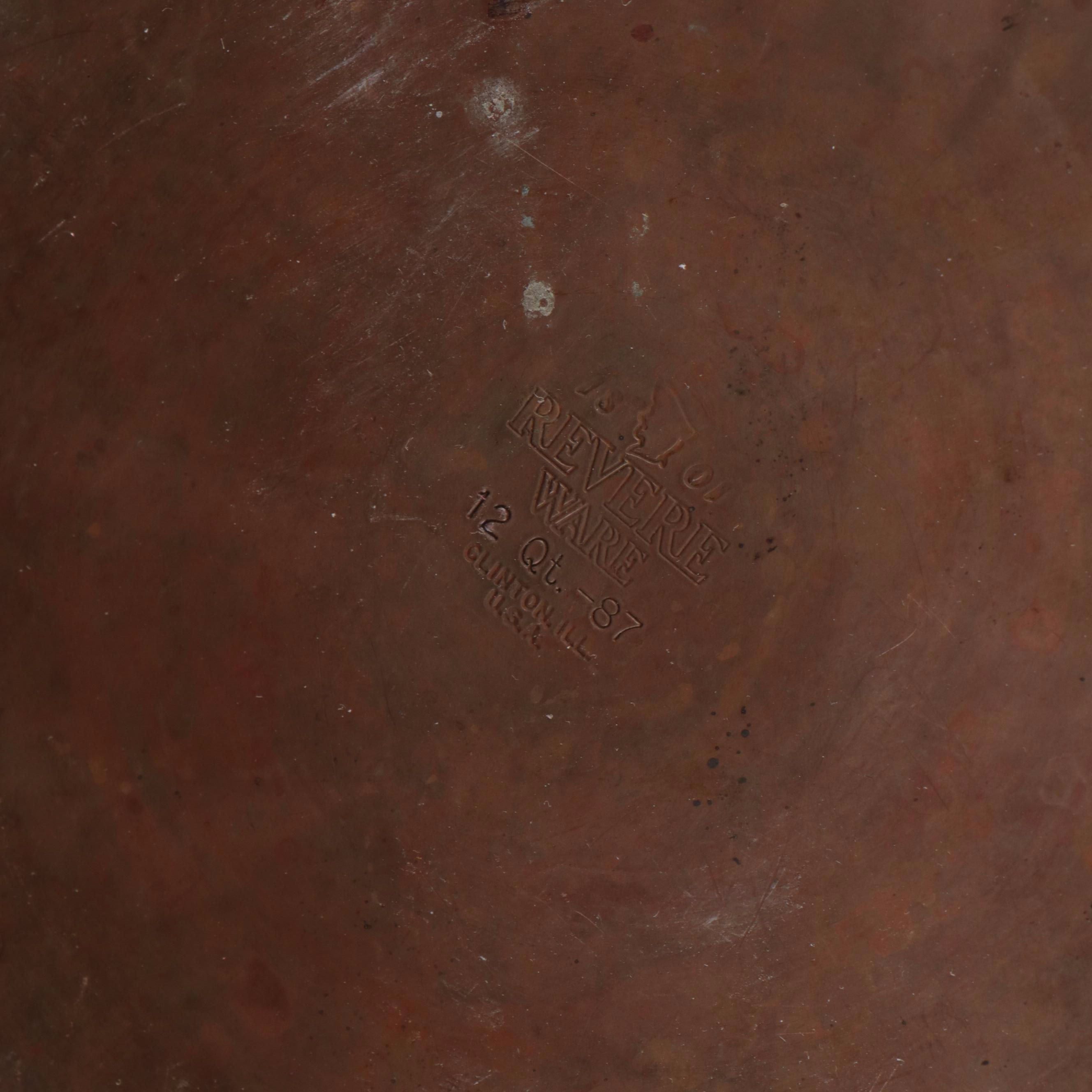 Paul Revere Ware Stainless Steel with Copper Base Cookware and Other Utensils