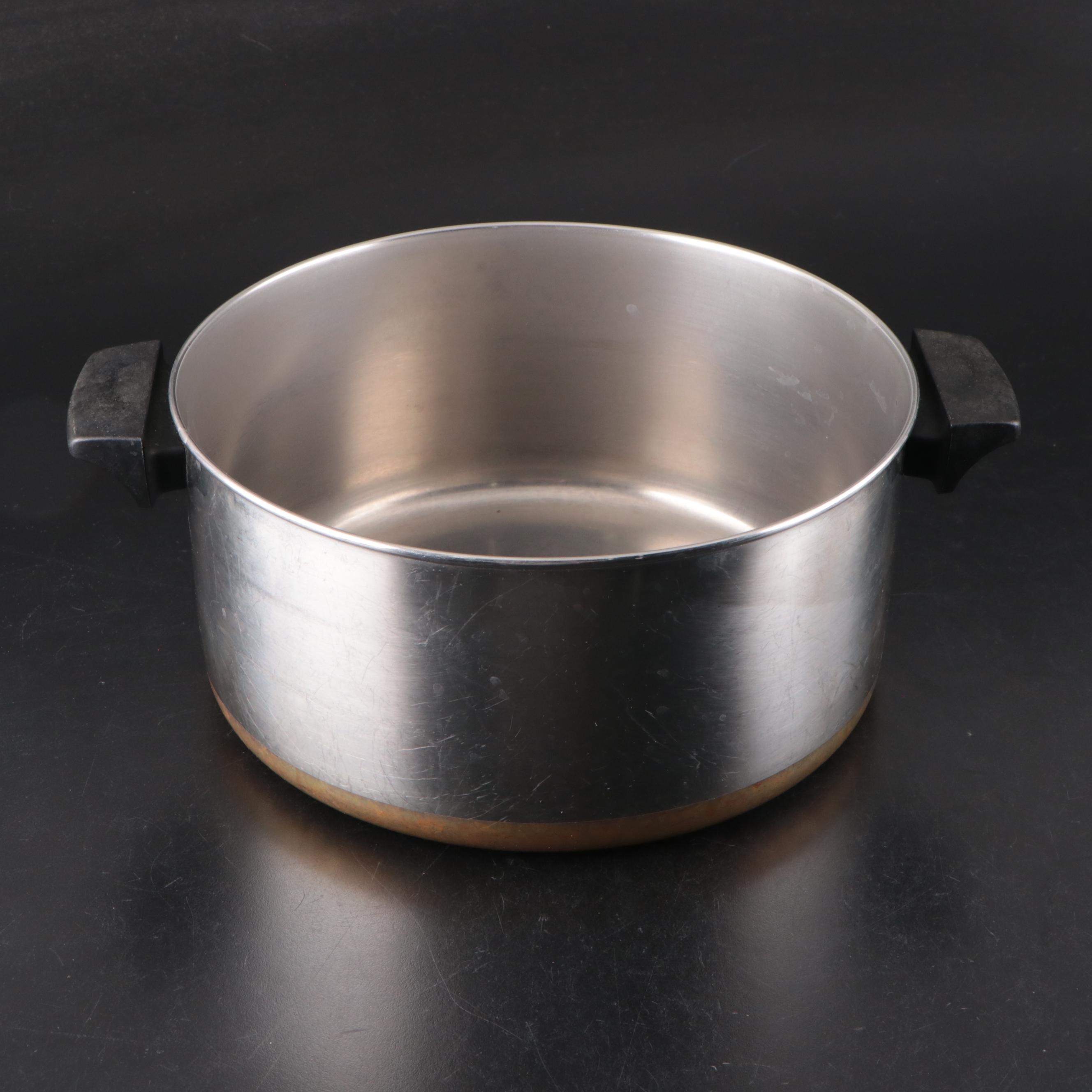 Paul Revere Ware Stainless Steel with Copper Base Cookware and Other Utensils