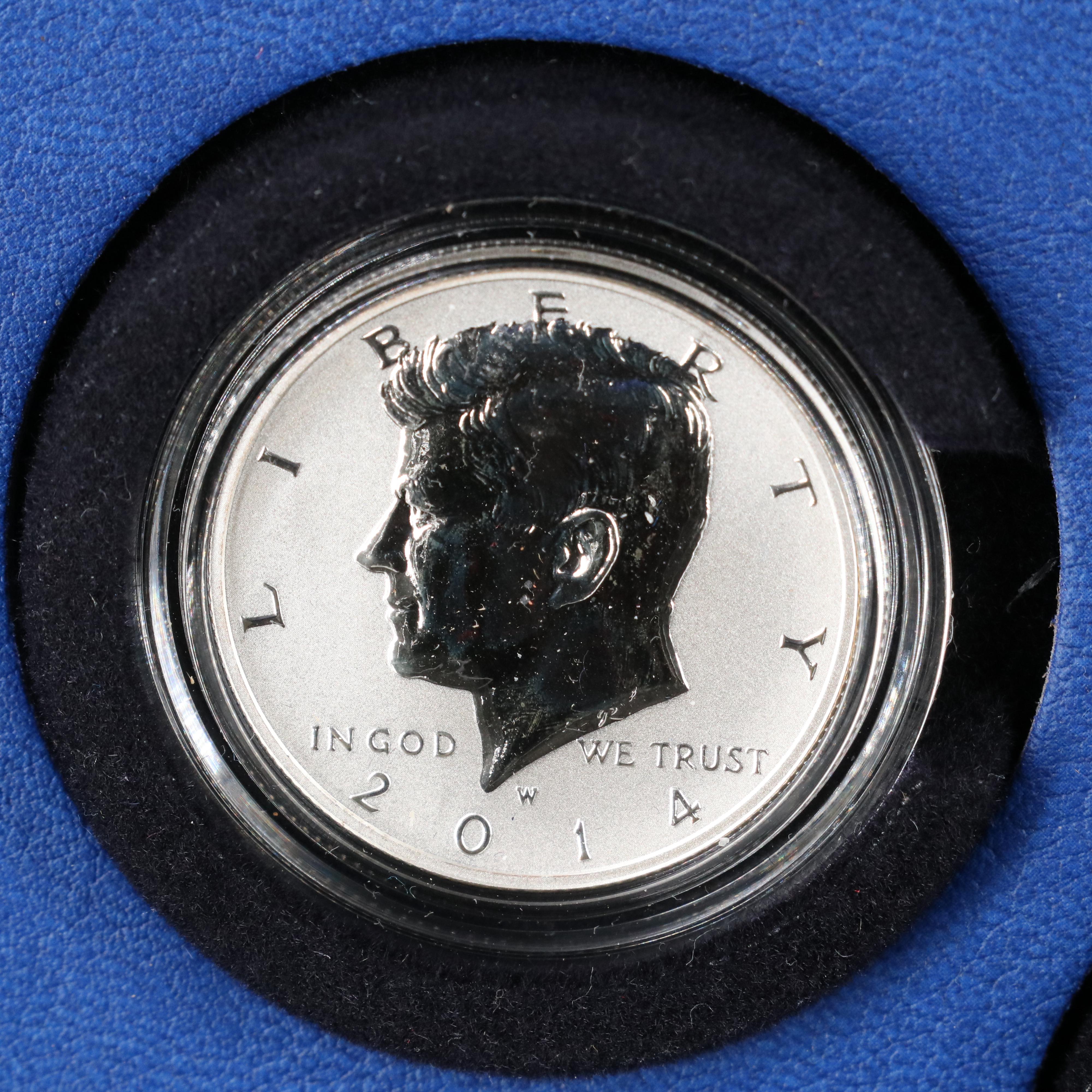 2014 50th Anniversary Kennedy Half Dollar Collection