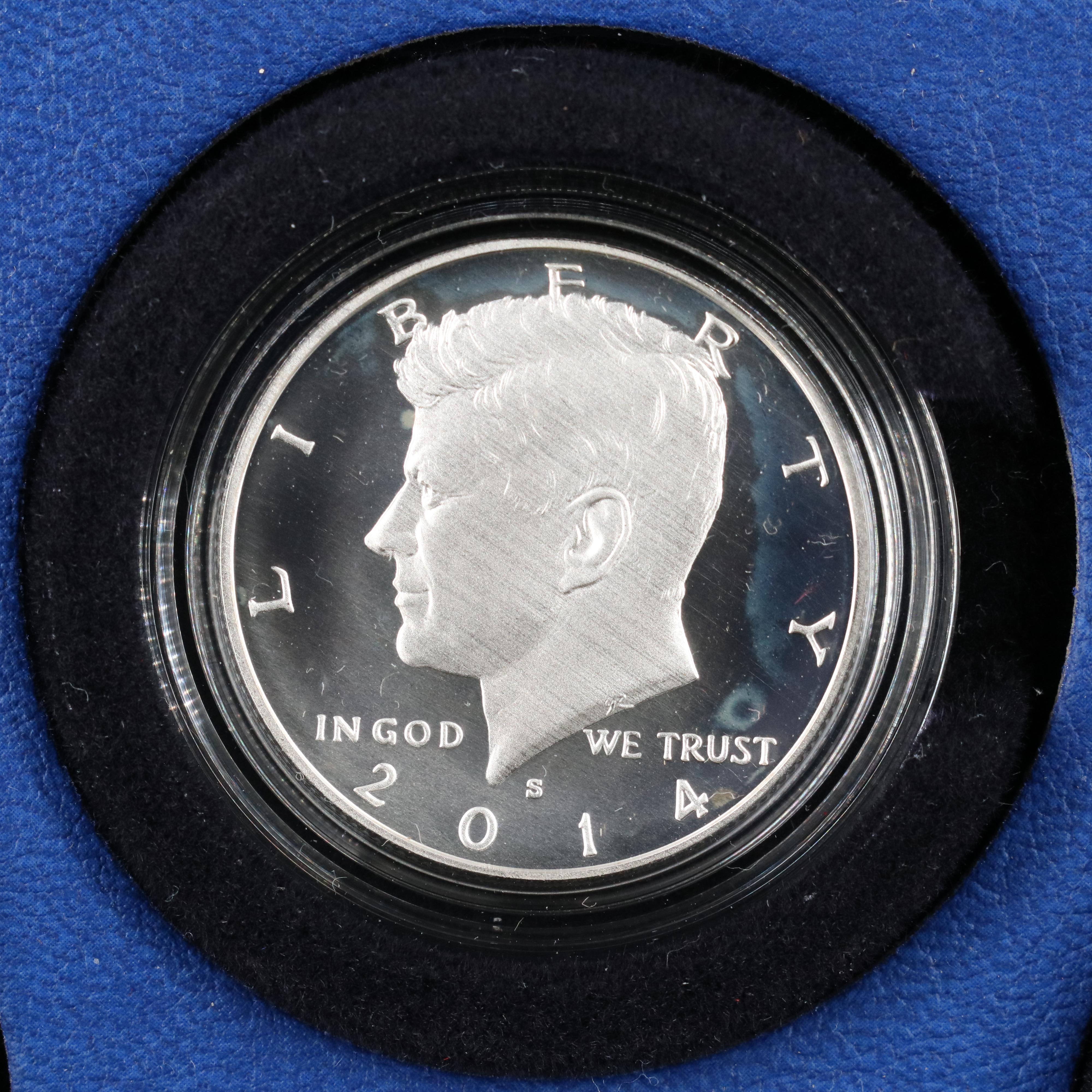 2014 50th Anniversary Kennedy Half Dollar Collection
