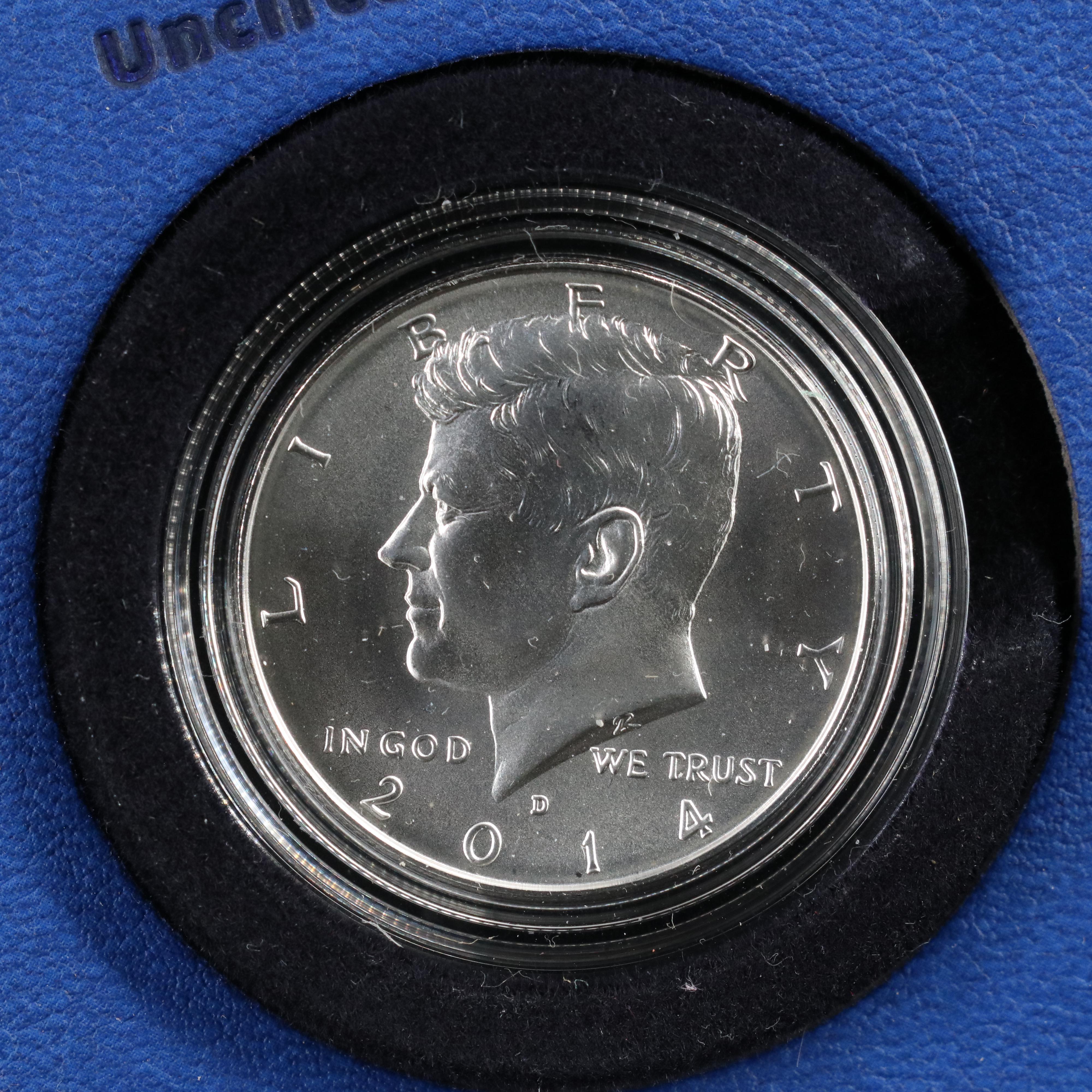 2014 50th Anniversary Kennedy Half Dollar Collection