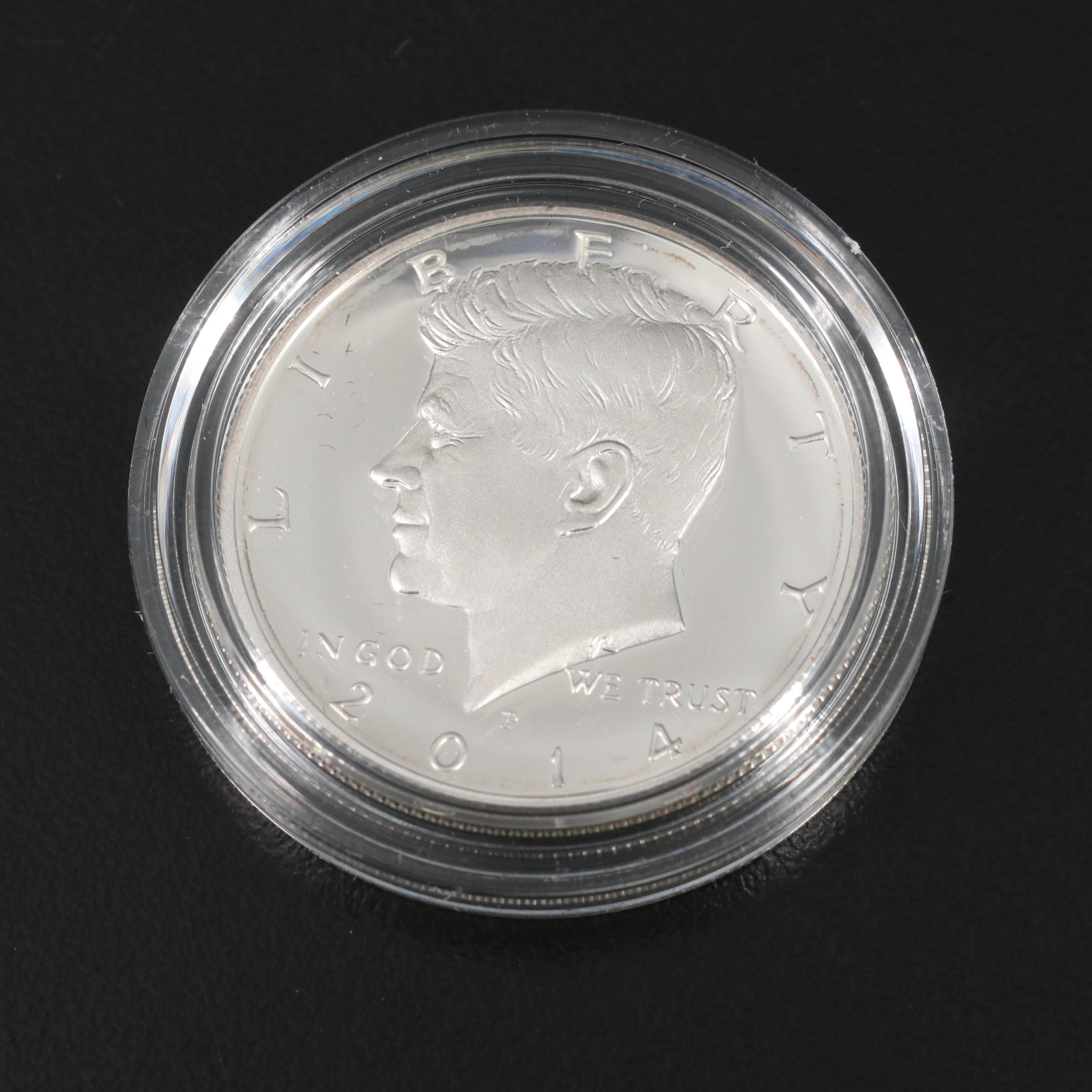 2014 50th Anniversary Kennedy Half Dollar Collection
