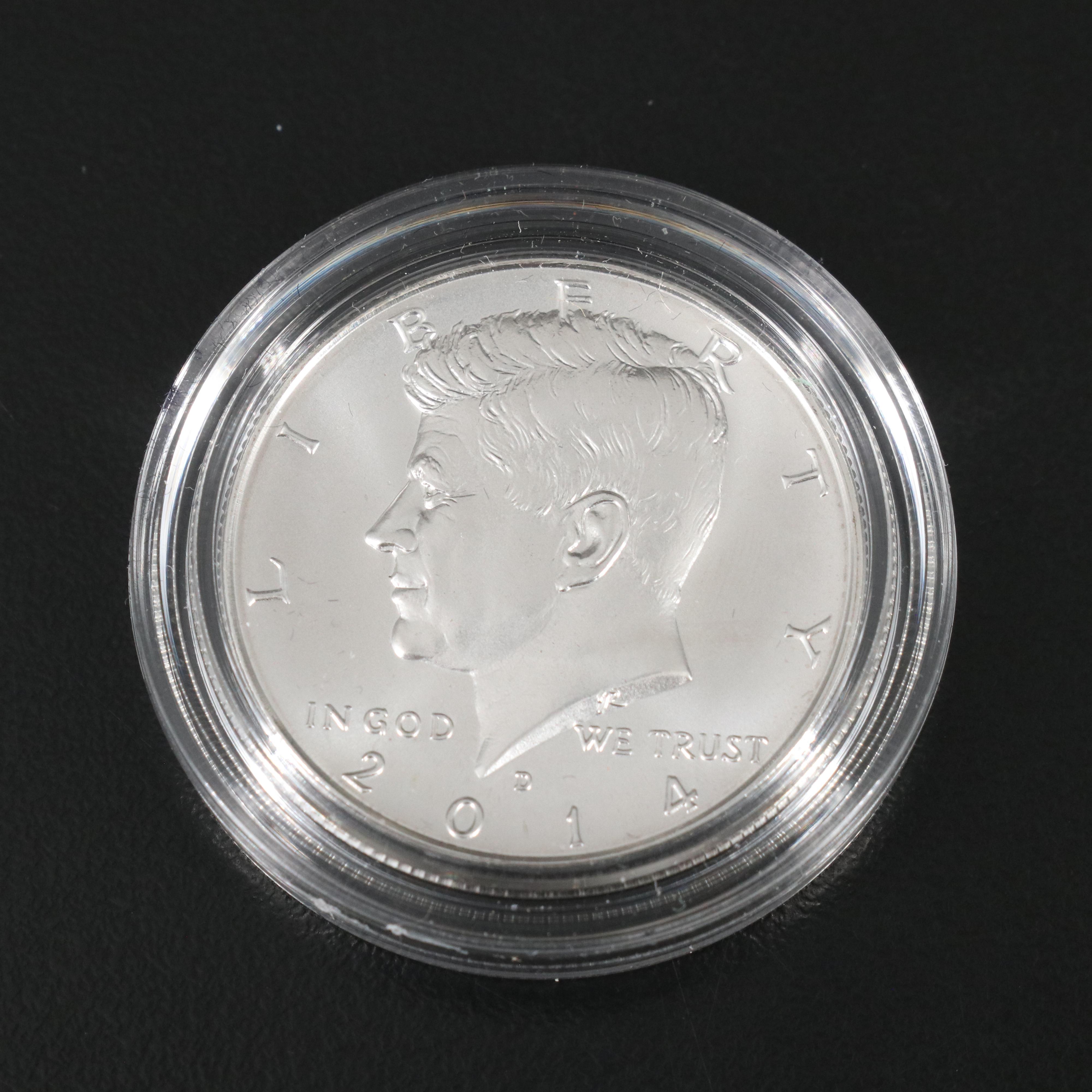 2014 50th Anniversary Kennedy Half Dollar Collection